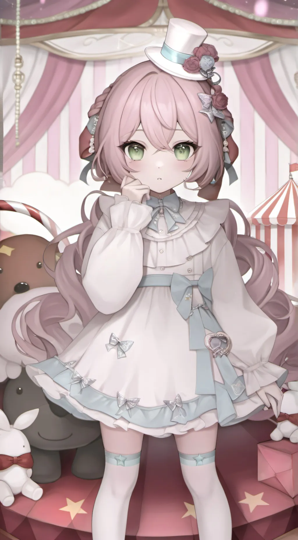 ai character: MY OWN TADC!!  background