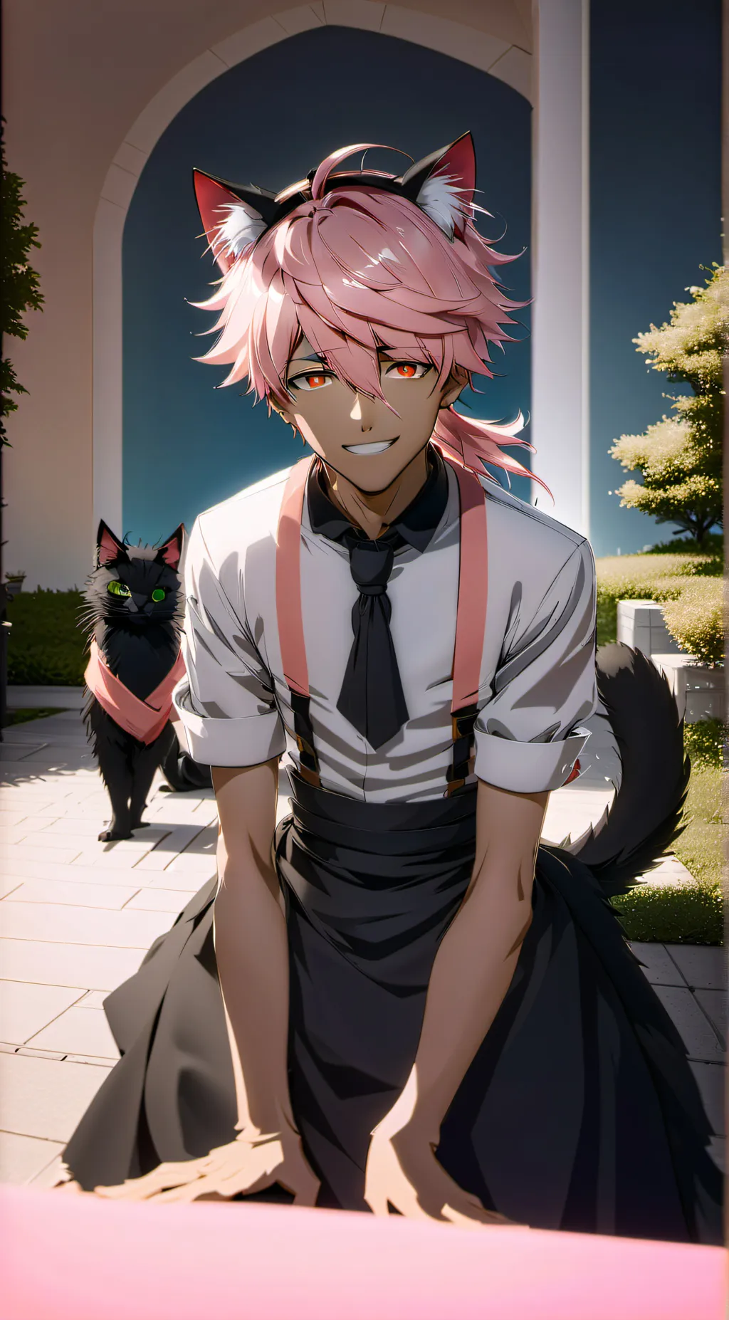 ai character: Victor  background