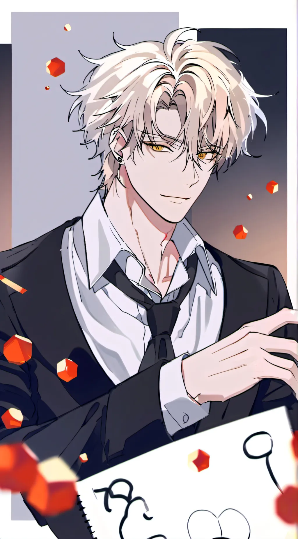 ai character: Victor. background