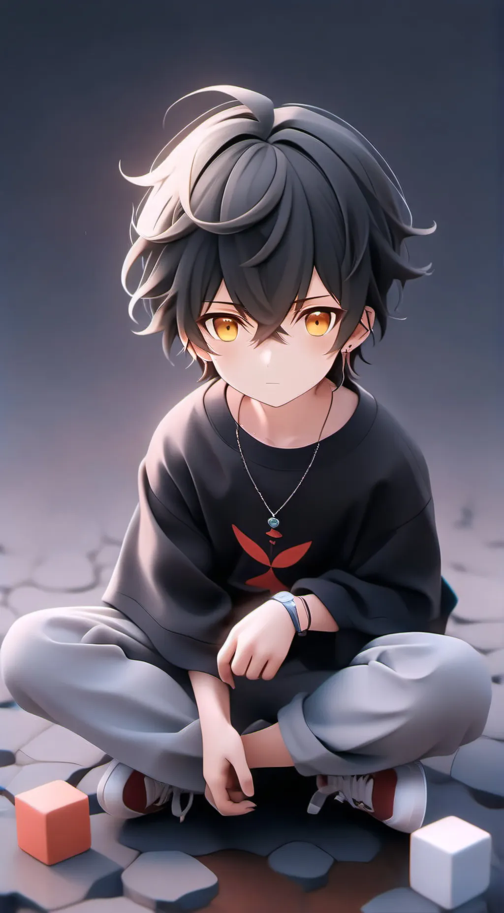 ai character: josh  background