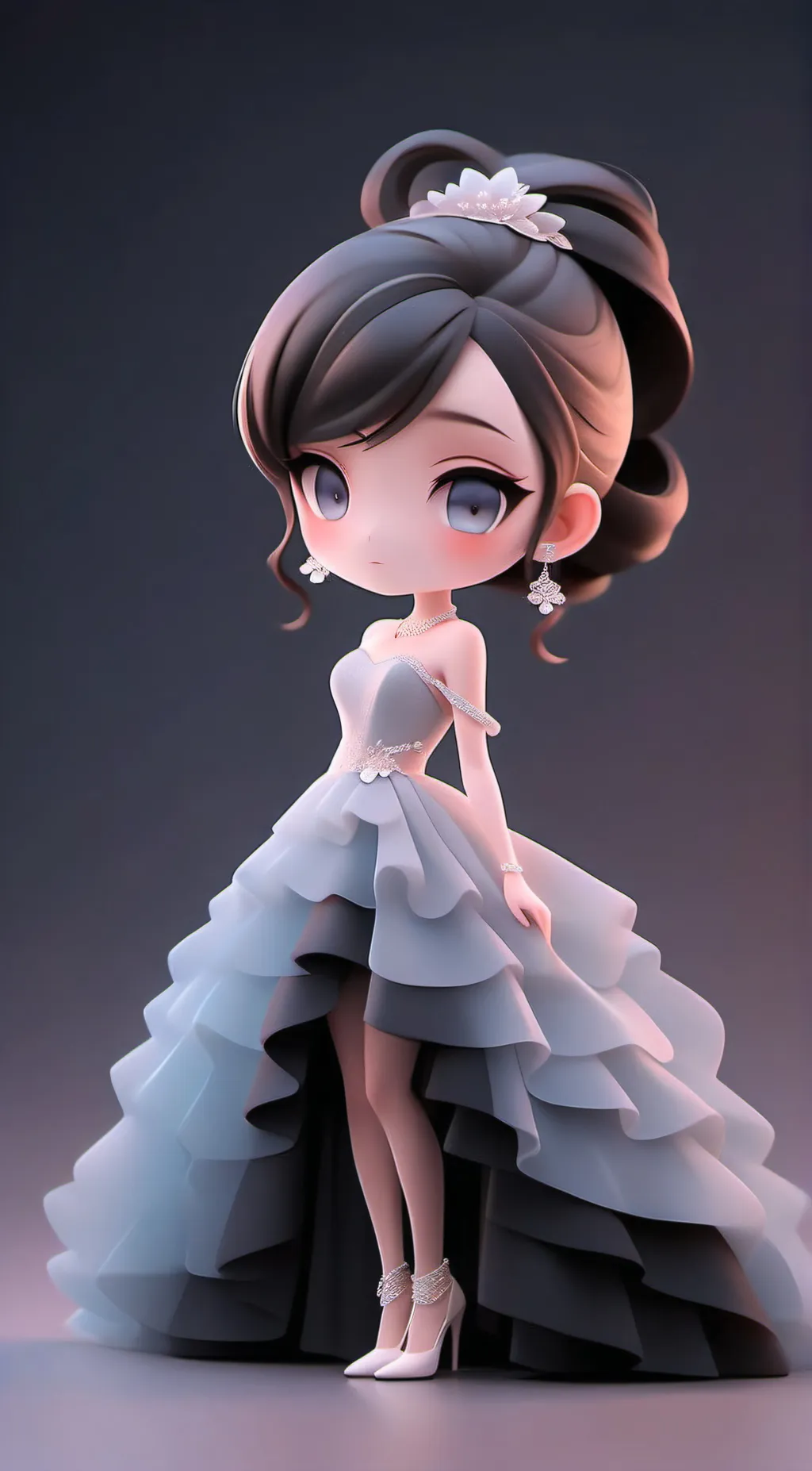 ai character: Prom queen background