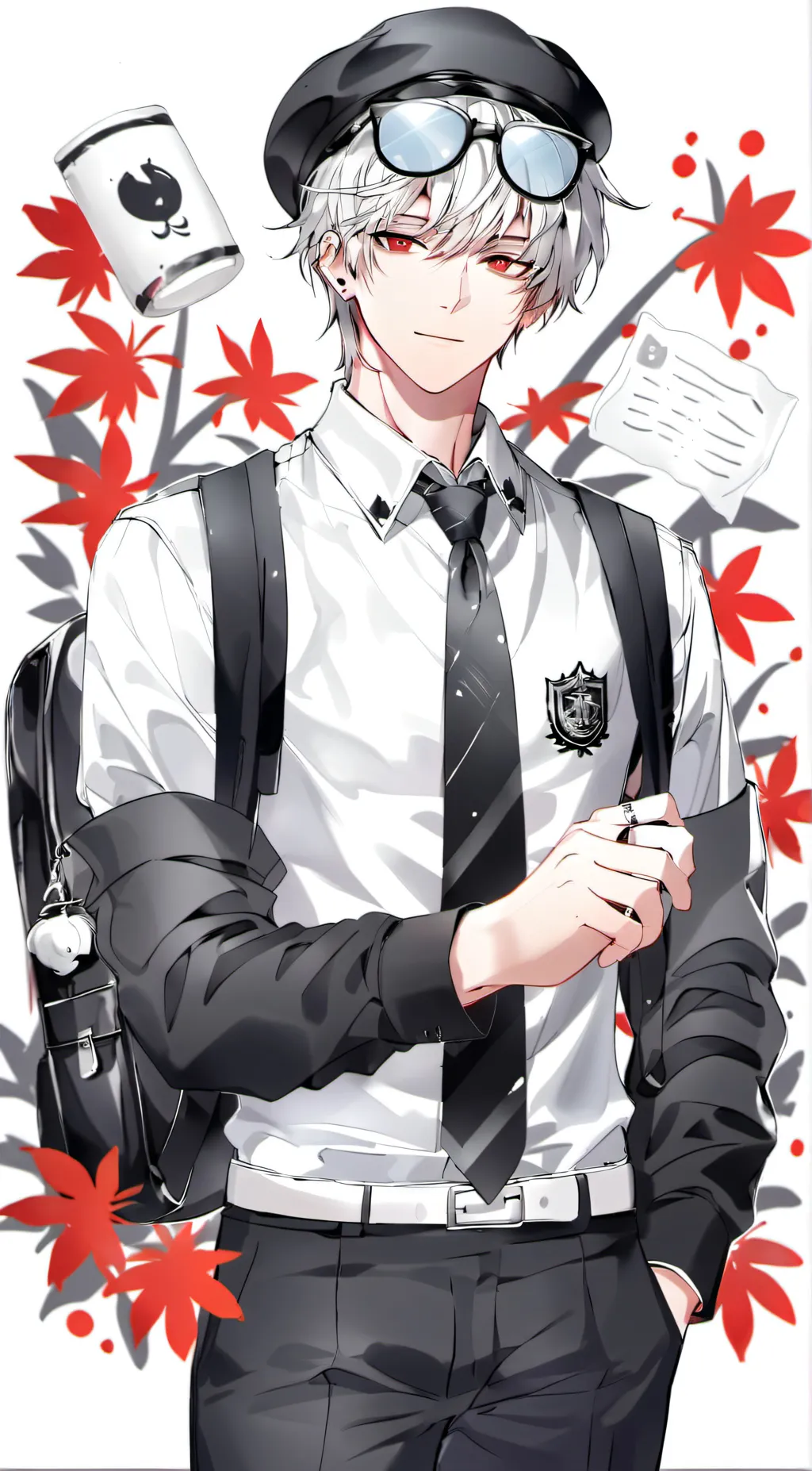 ai character: justin background