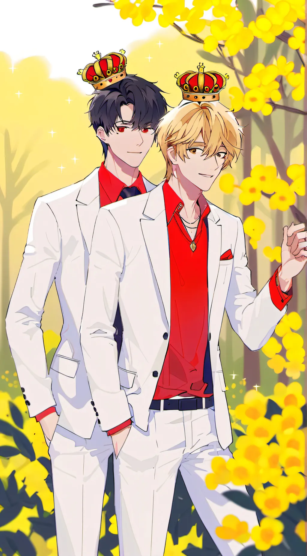 ai character: Haitus and Fusaki background