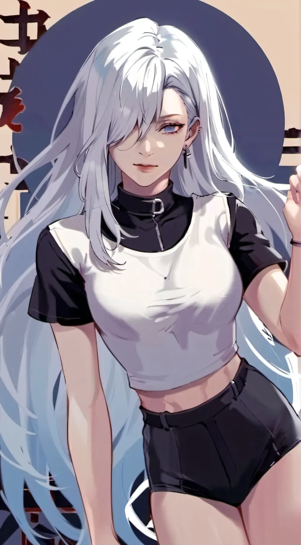 ai character: Mei mei (from jjk) background