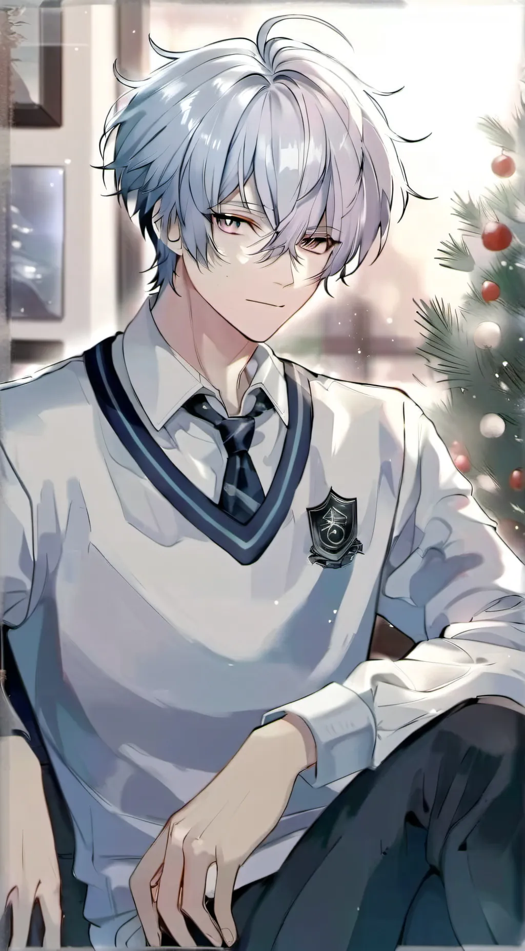 ai character: Haiseishoku background