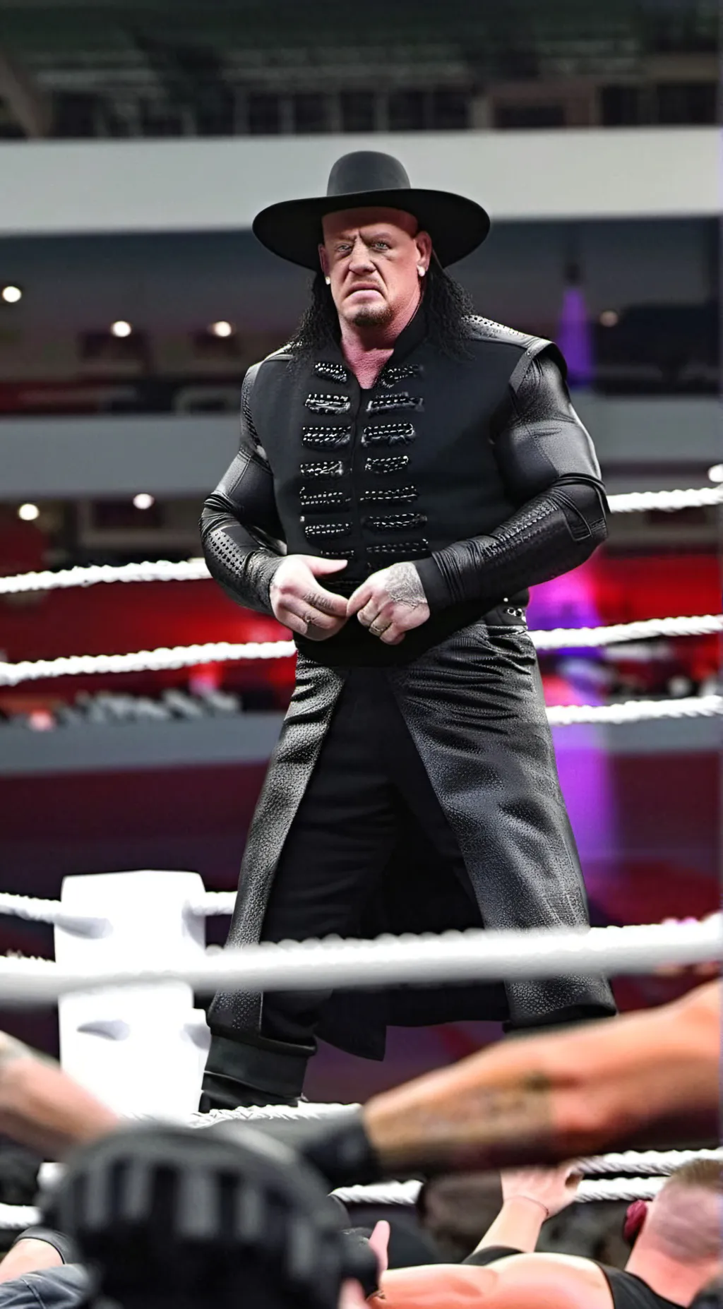 ai character: UNDERTAKER  background