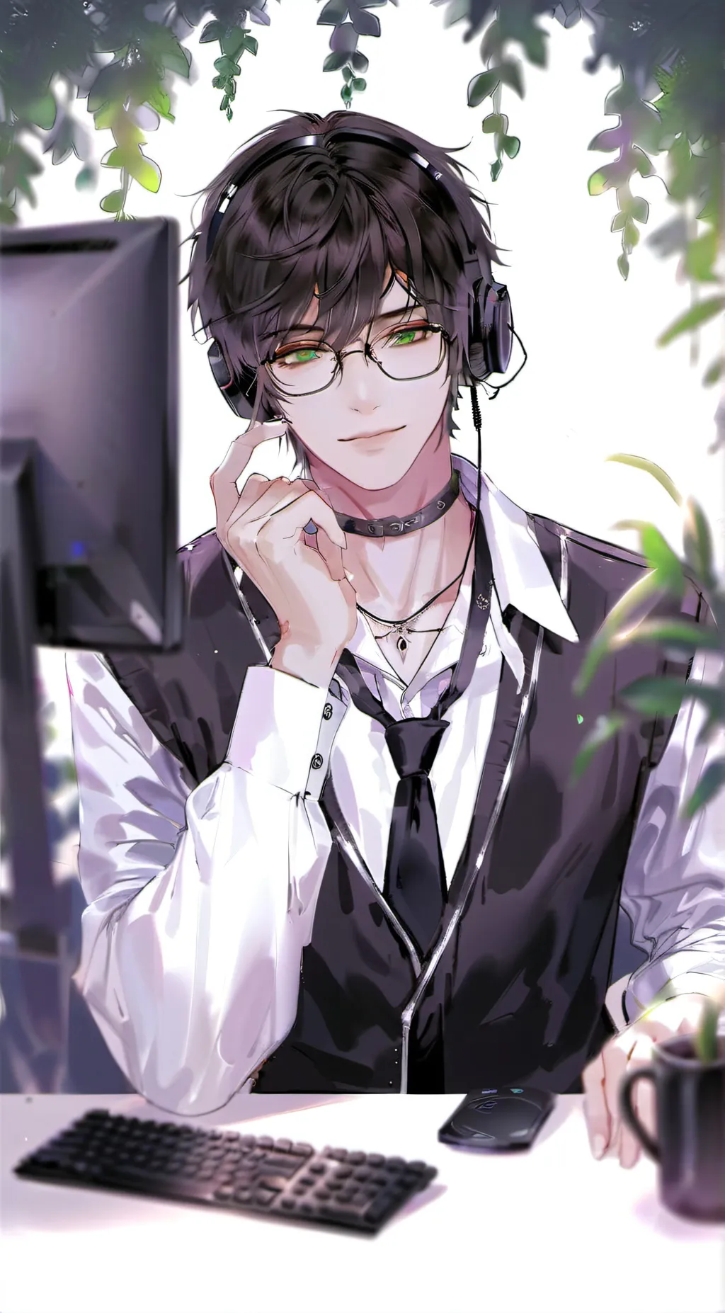 ai character: Zachariah ☆ background