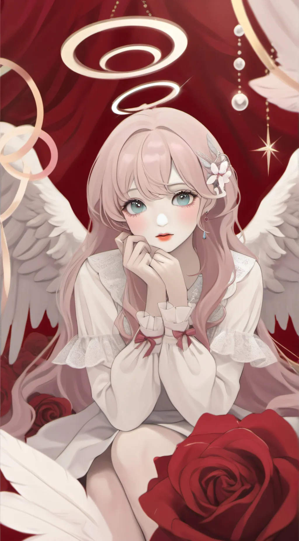 ai character: Charmaine  background