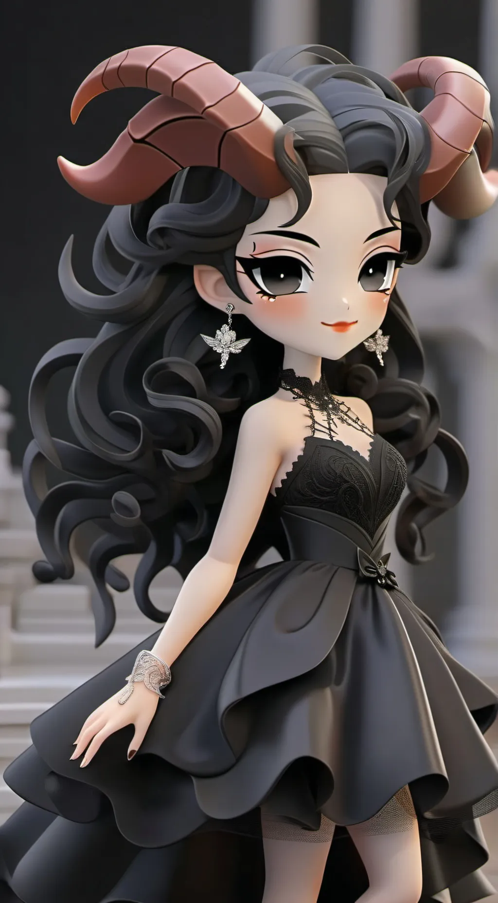 ai character: Ashley background