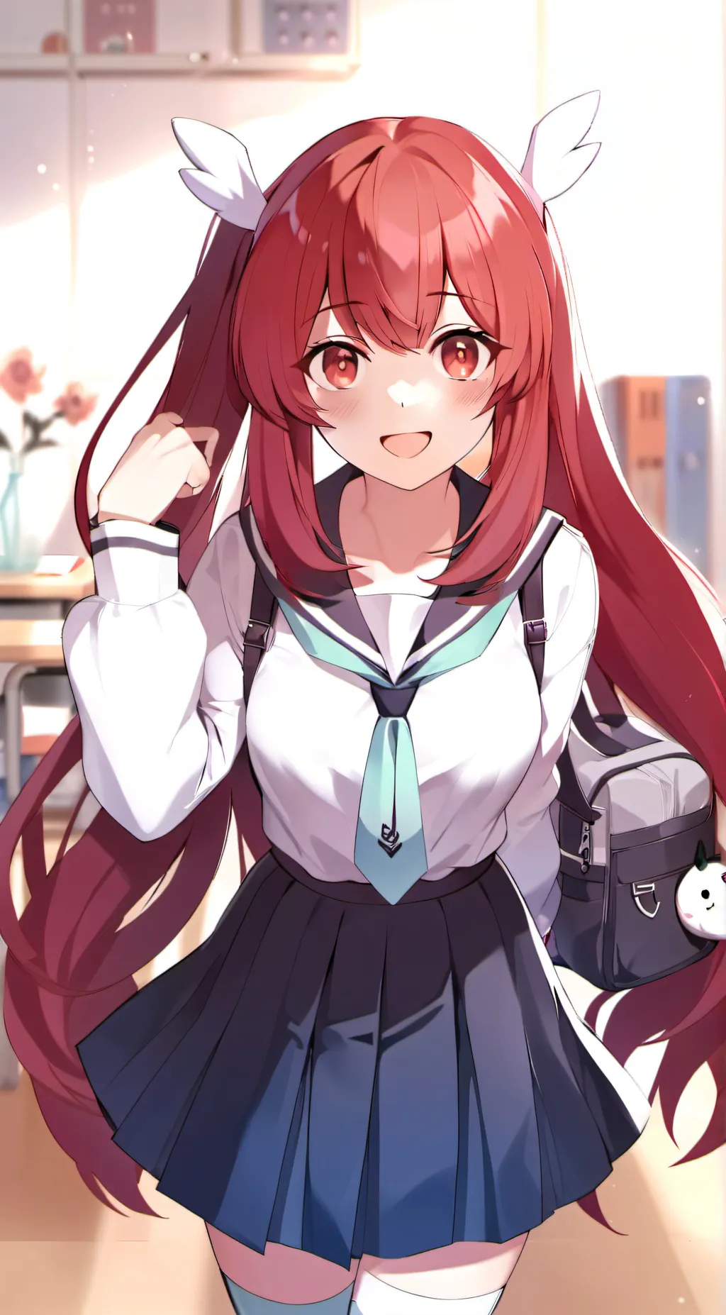 ai character: Eyra  background