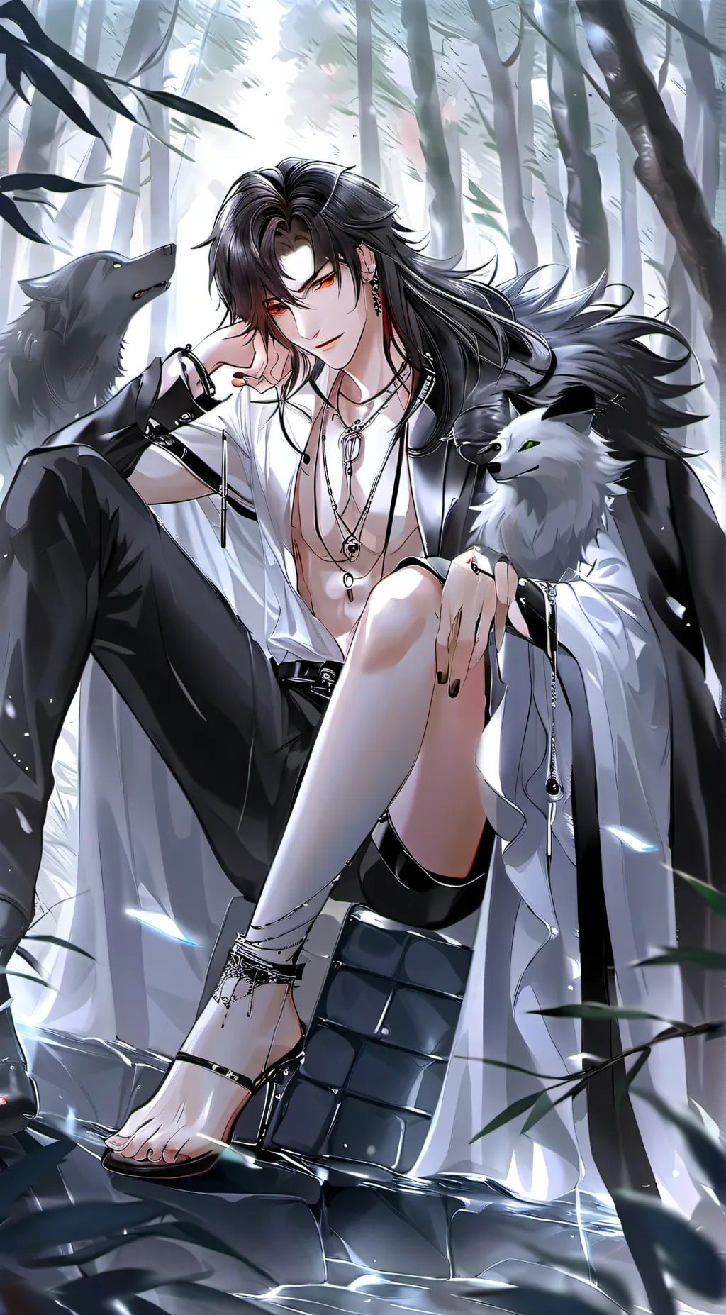 ai character: Ace  background