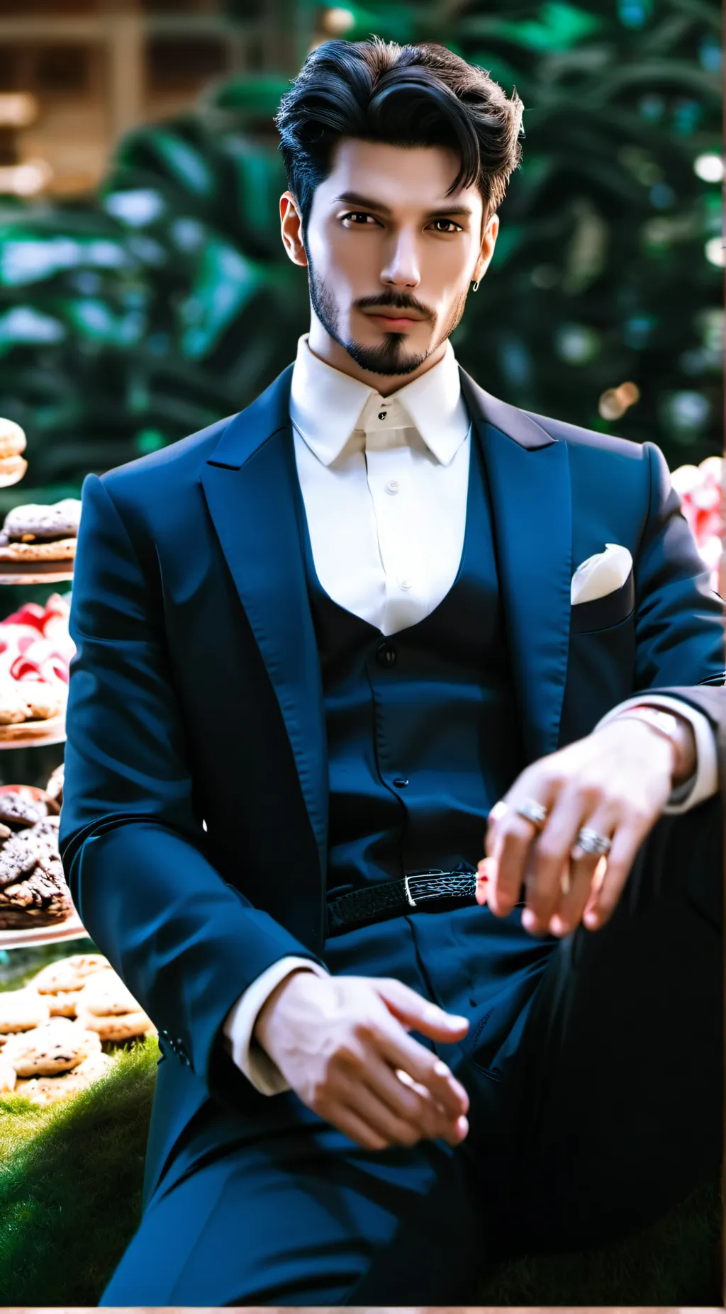 ai character: Alexander  background