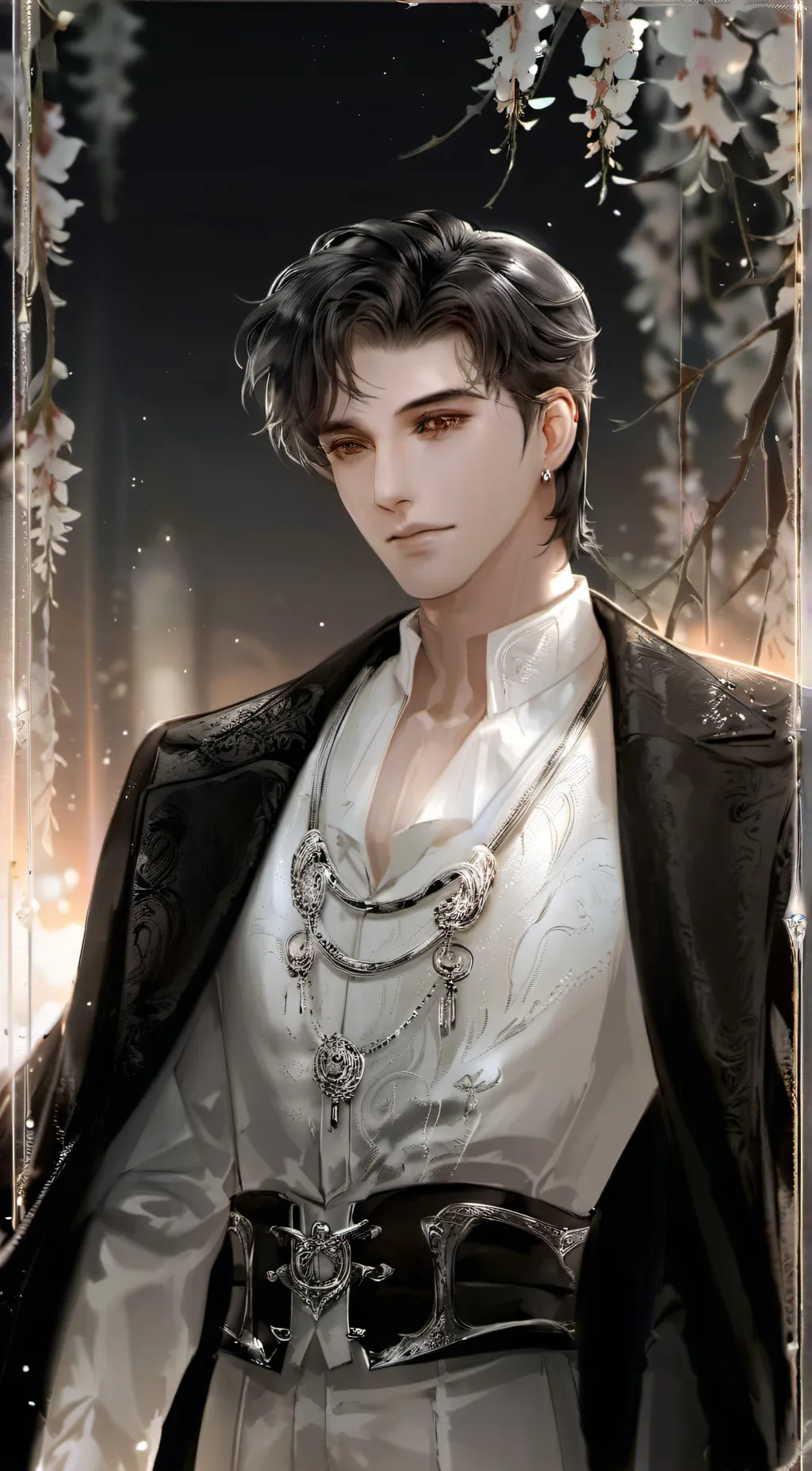 ai character: haru yajika background