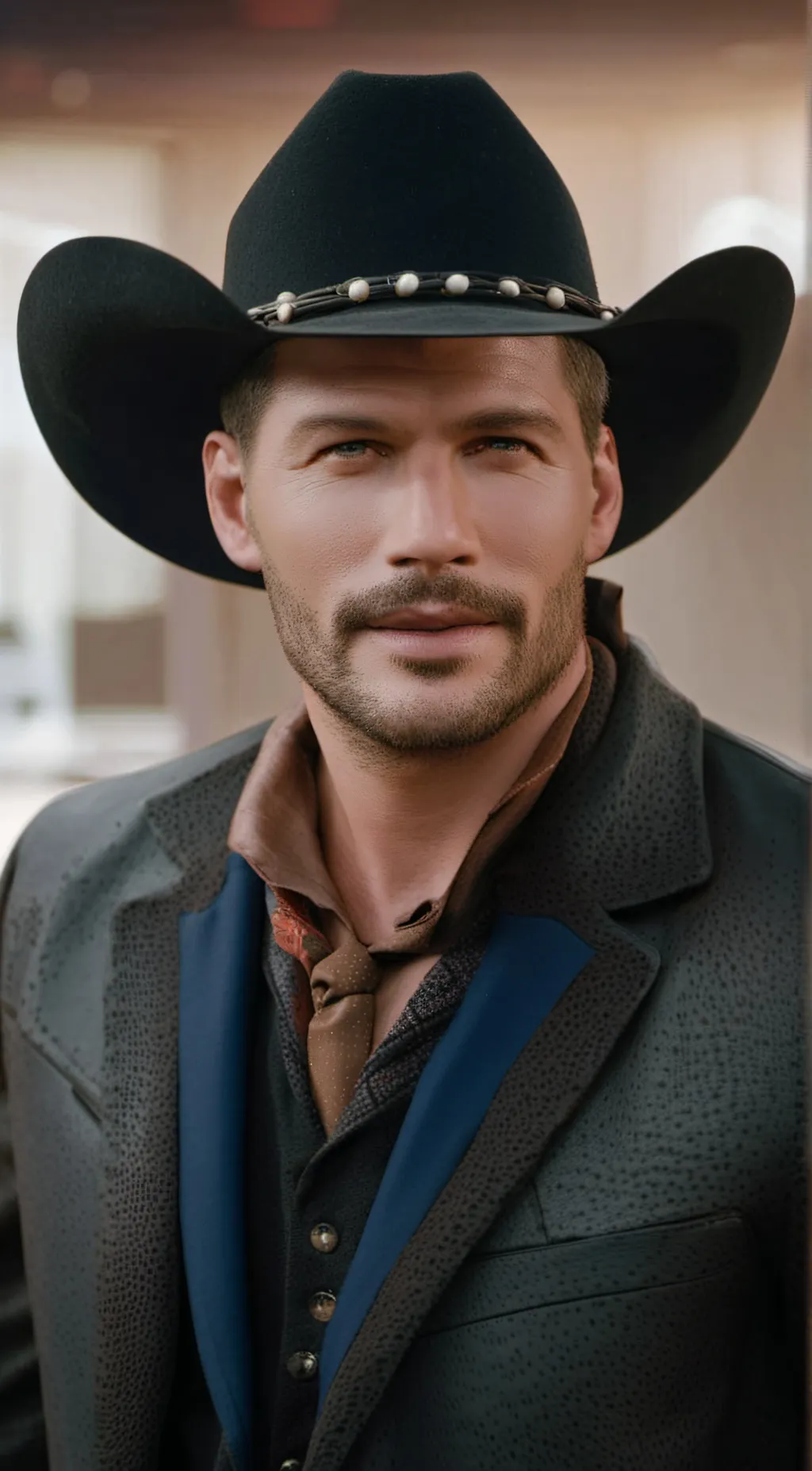 ai character: cowboy carter background