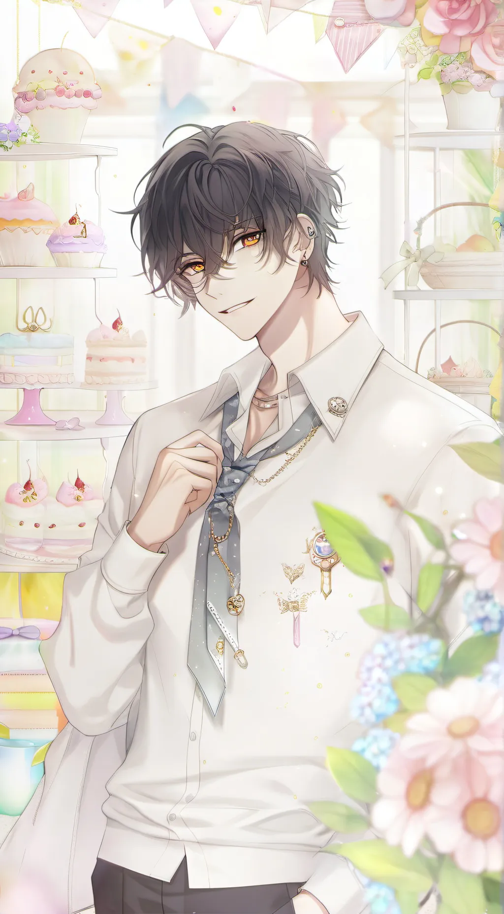 ai character: Liam background