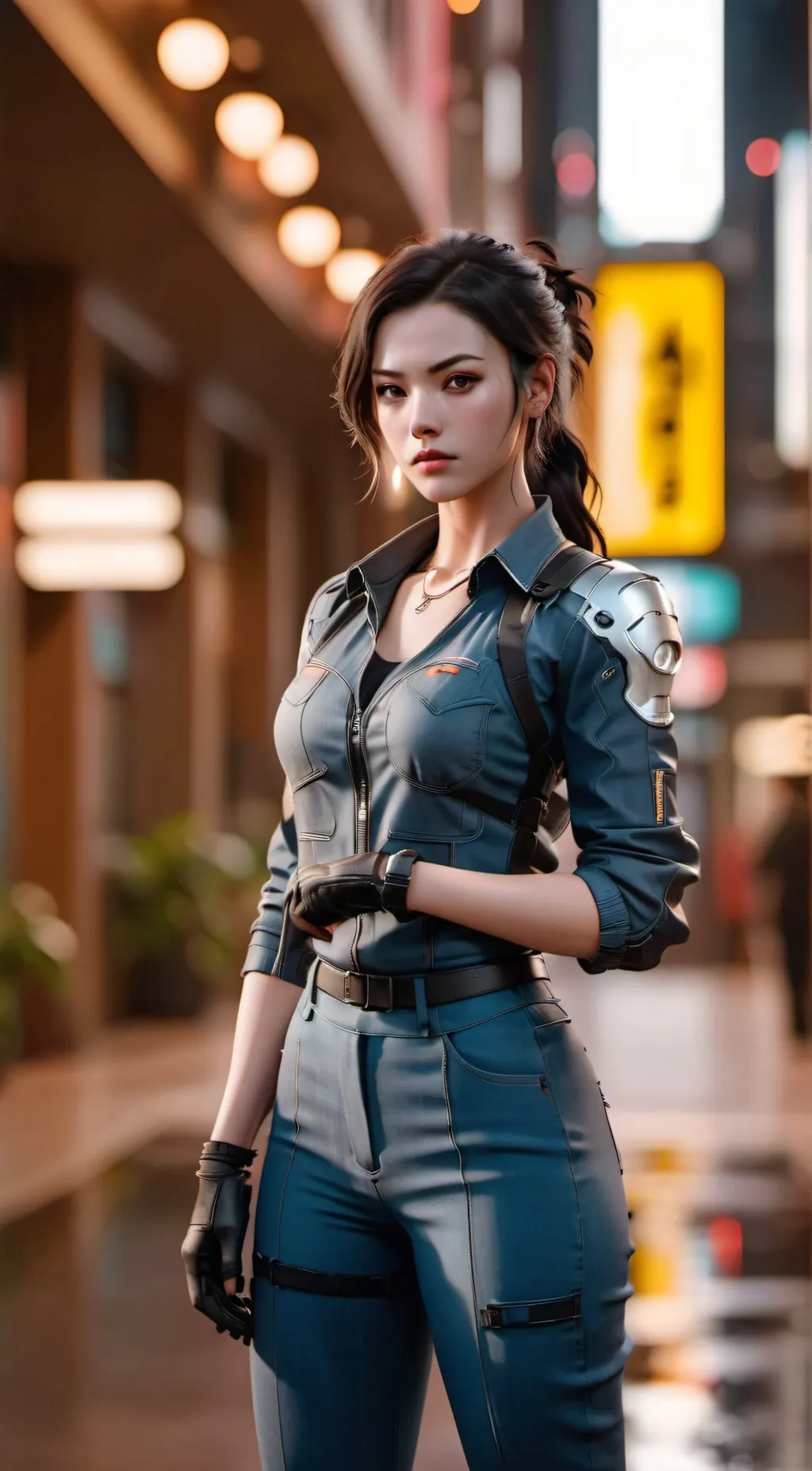 ai character: Nova background