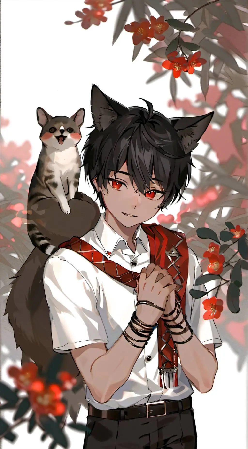 ai character: :| background