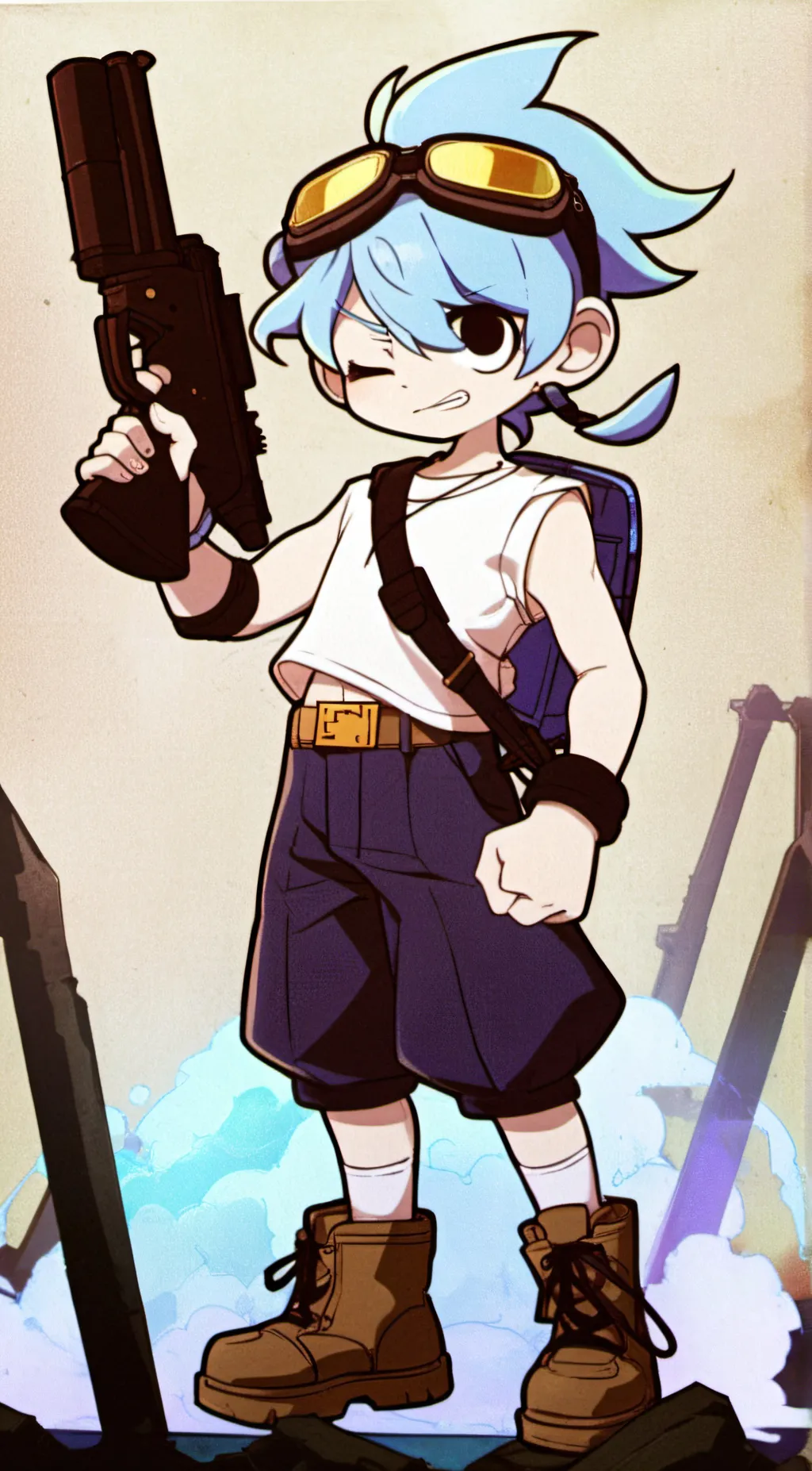 ai character: keith background