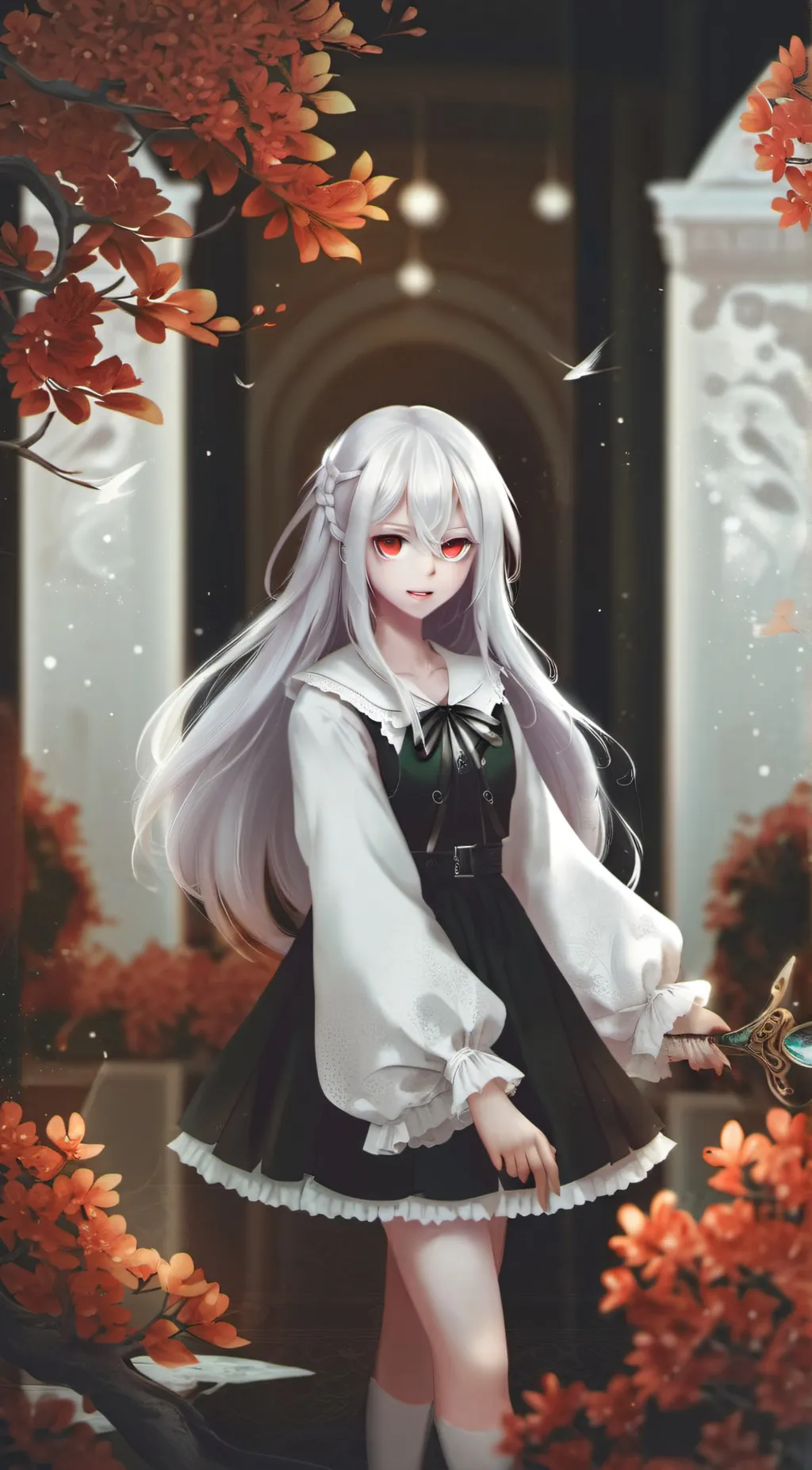 ai character: Silvia background