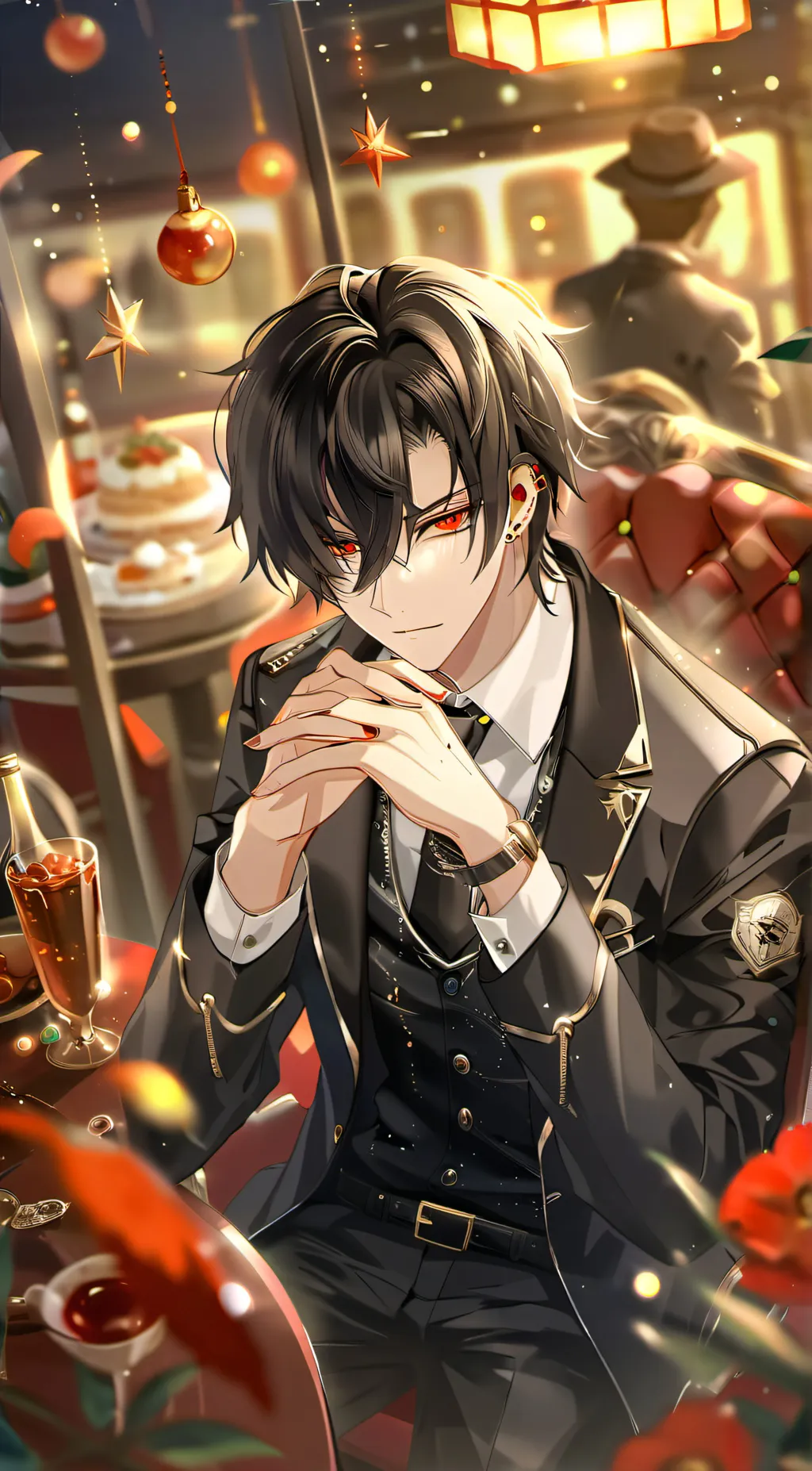 ai character: Carmine🤫🧏‍♂️ background