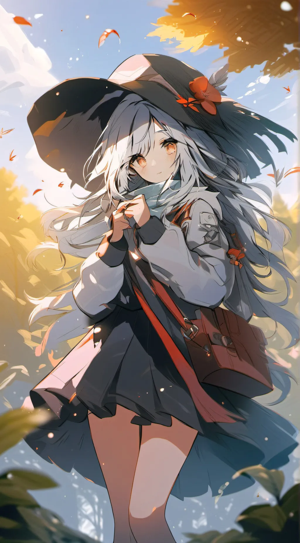 ai character: Kora 🍡♥︎ background