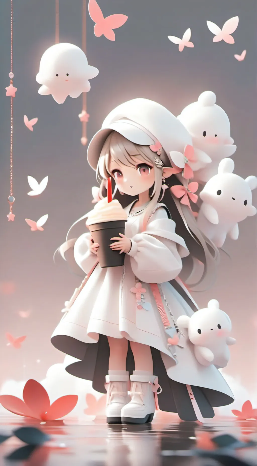 ai character: Hdidjdjfhjd background