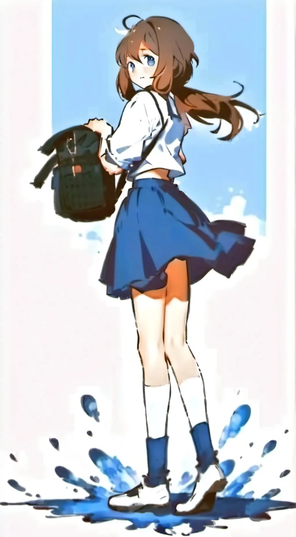 ai character: ella background