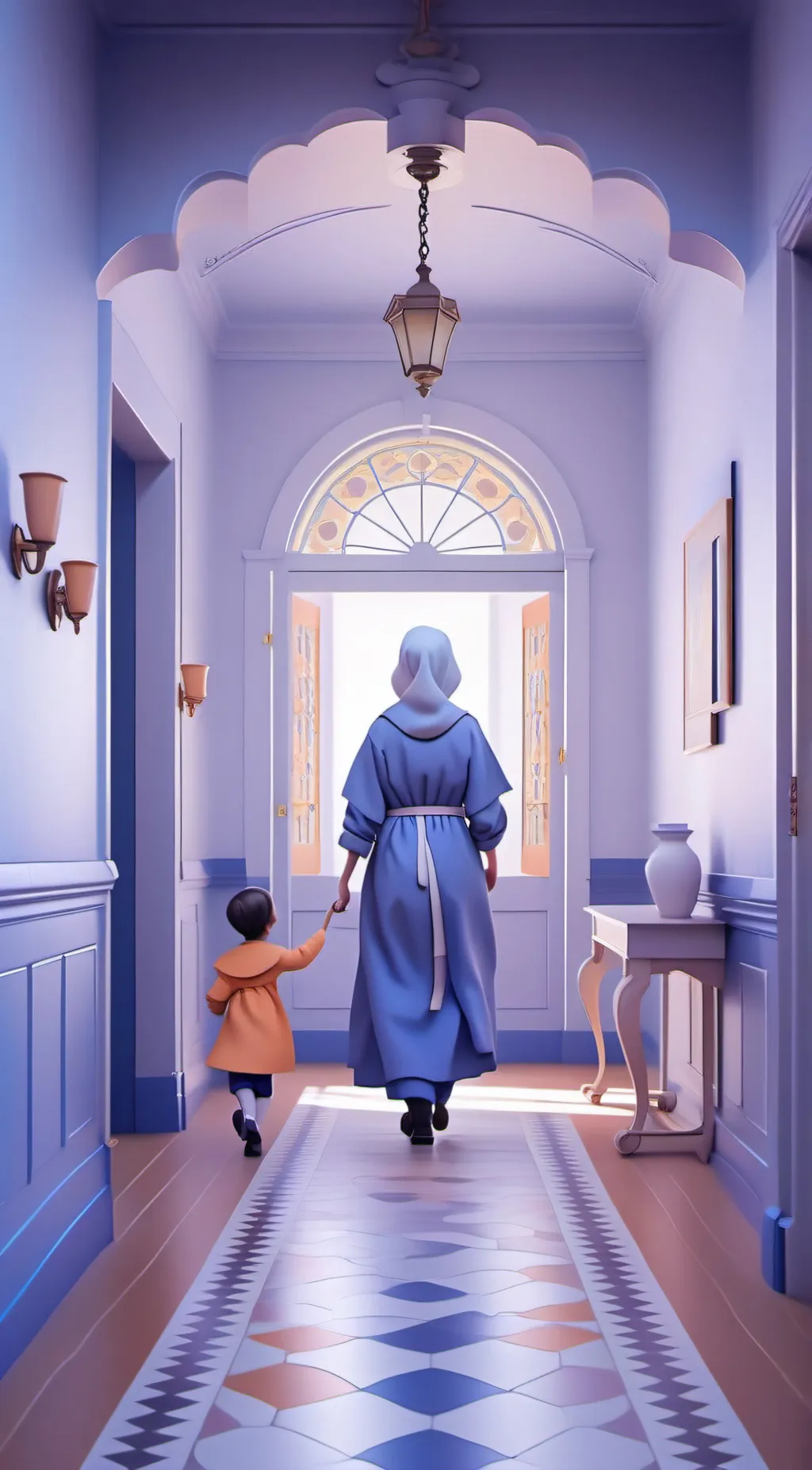 ai character: Imaginary friends  background