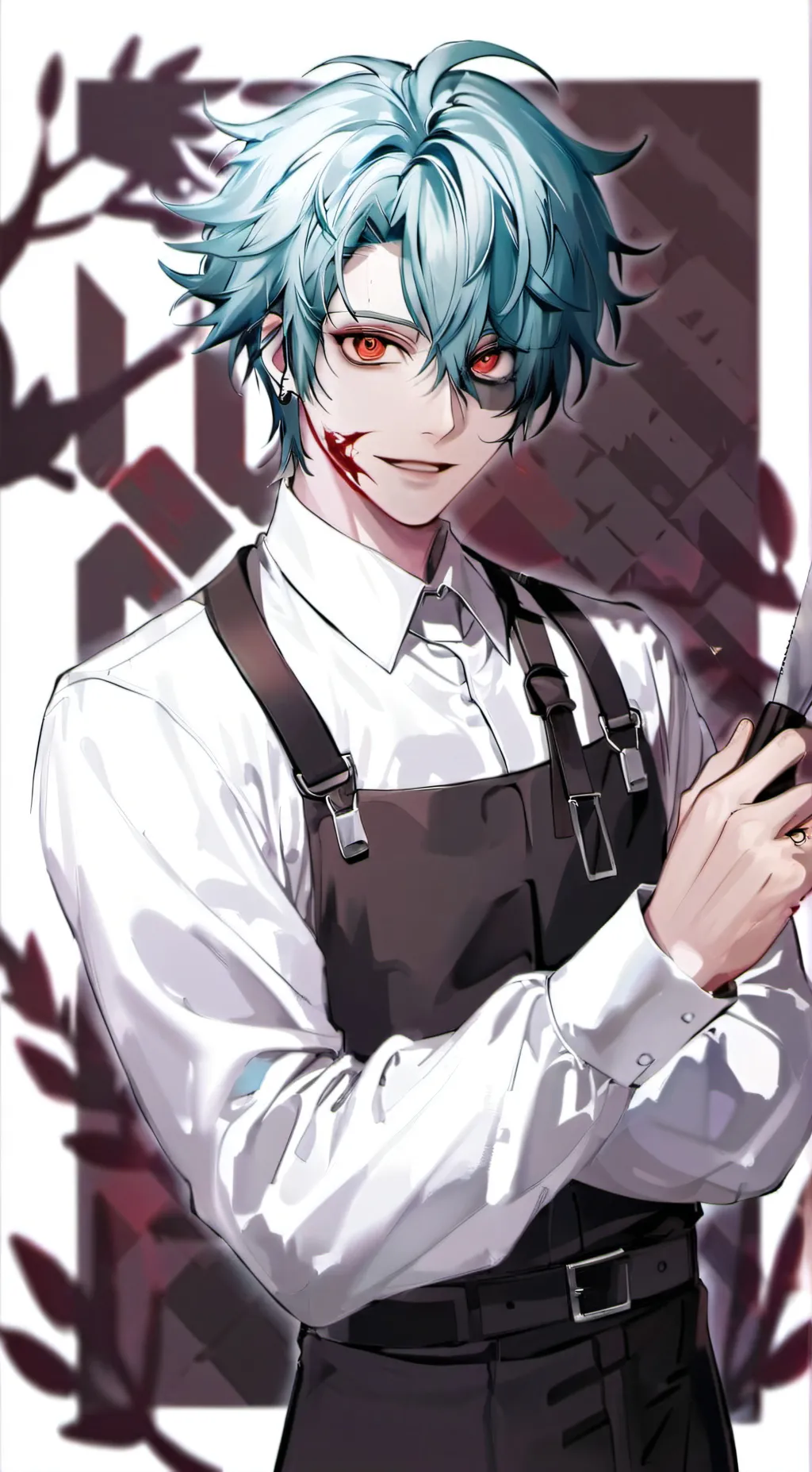 ai character: Akito Rentamio background