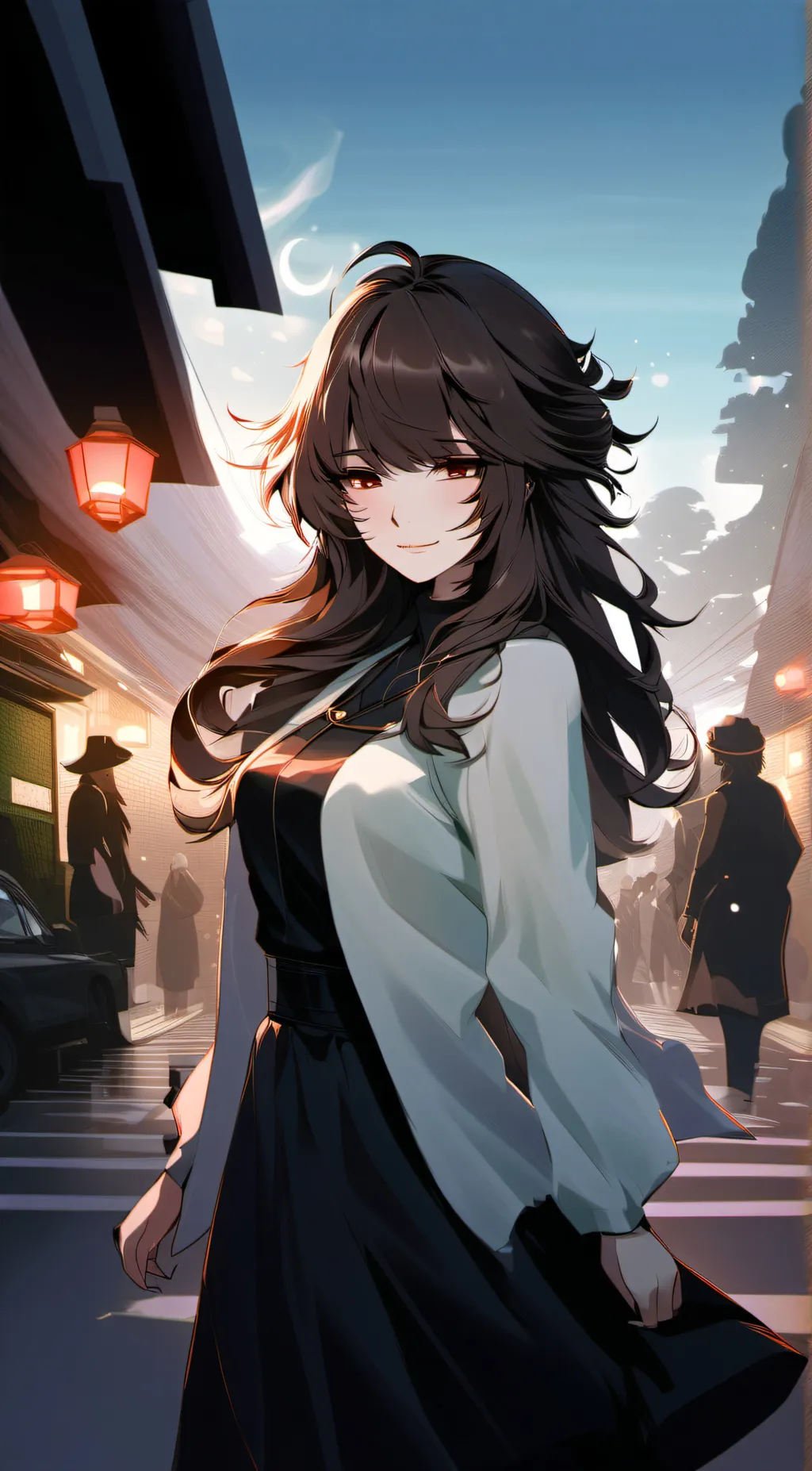 ai character: Evelyn background