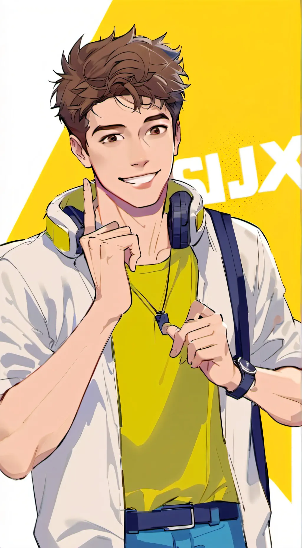 ai character: jack  background