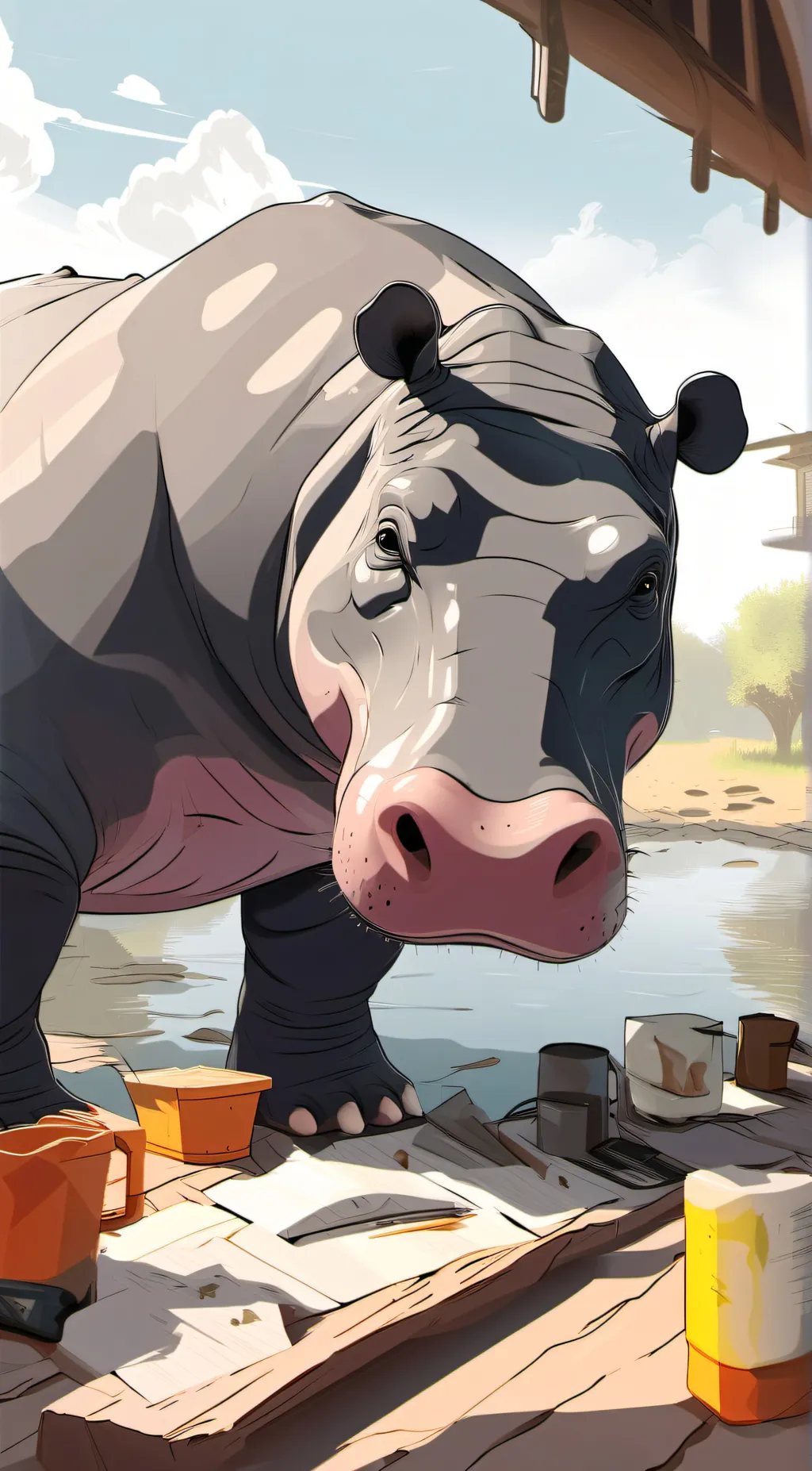 Talkie AI - Chat with hippo 