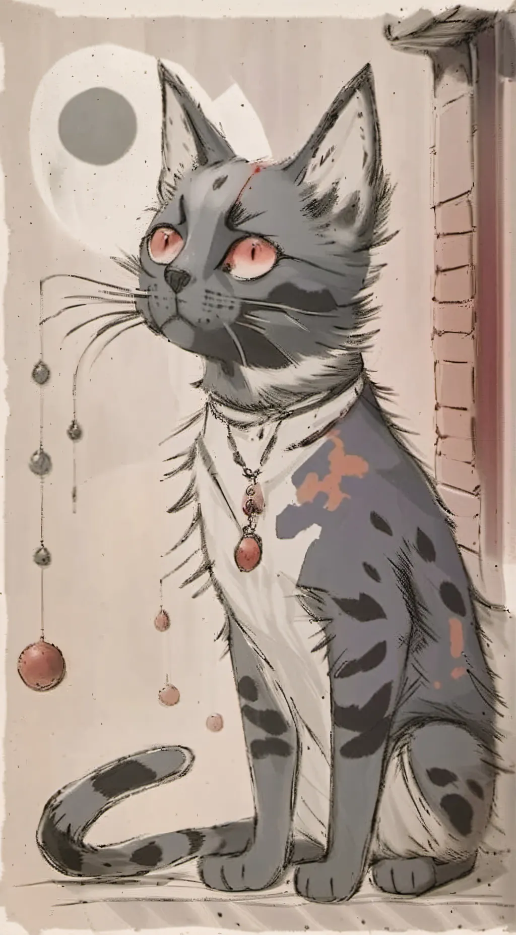 ai character: catnap background