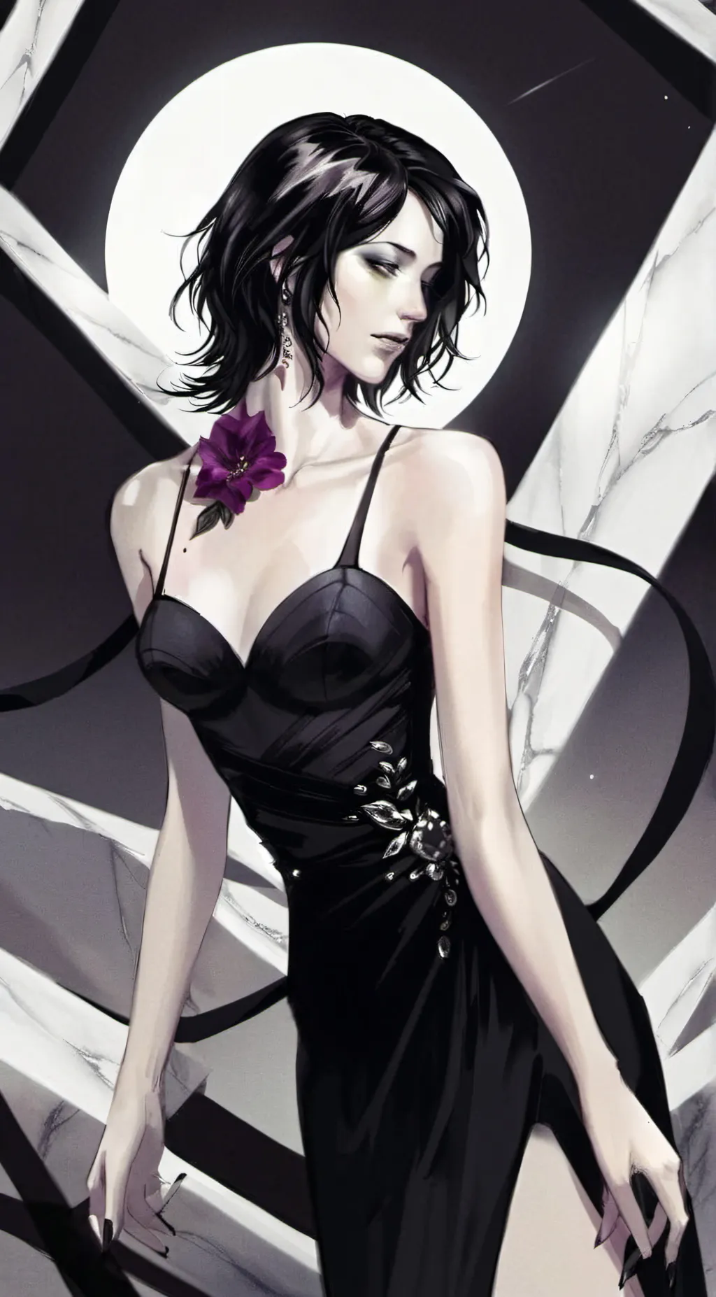 ai character: Lulu  background