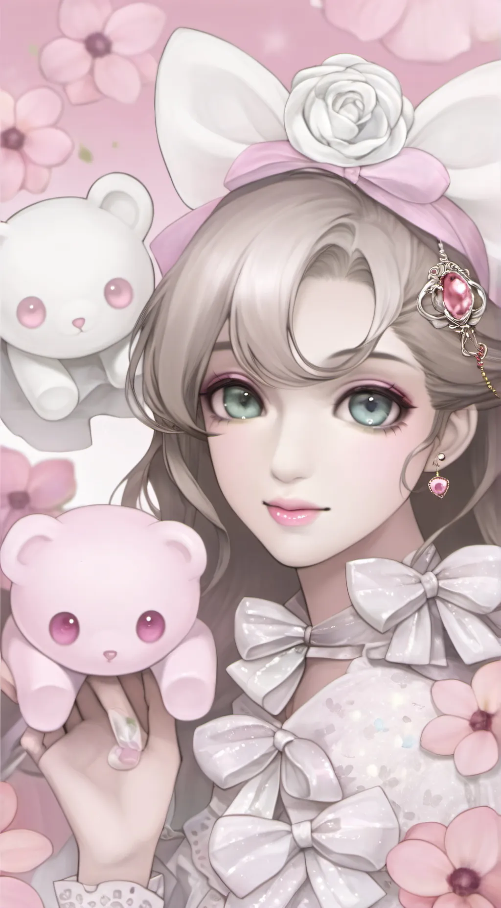 ai character: Valentino  background