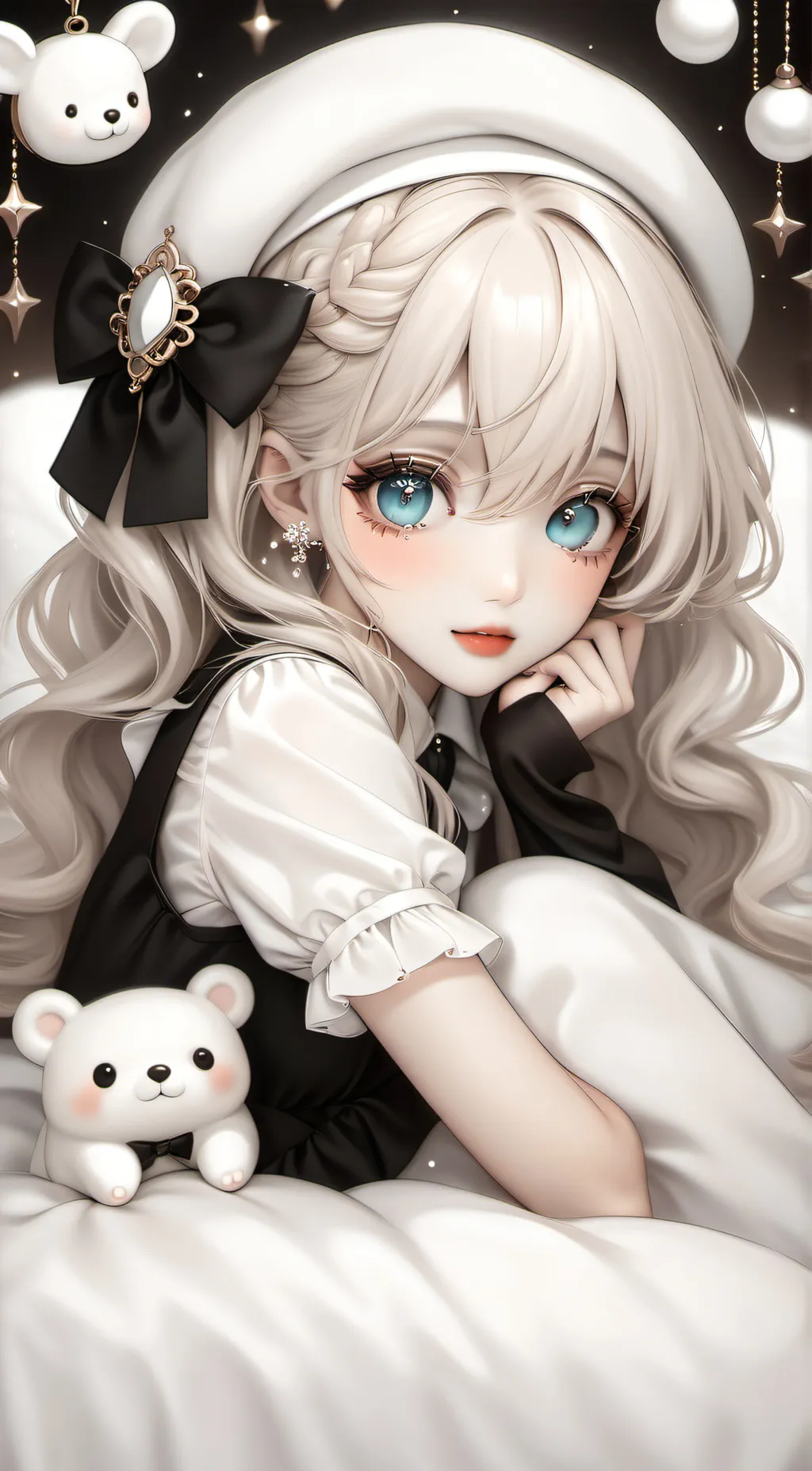 ai character: Lily background