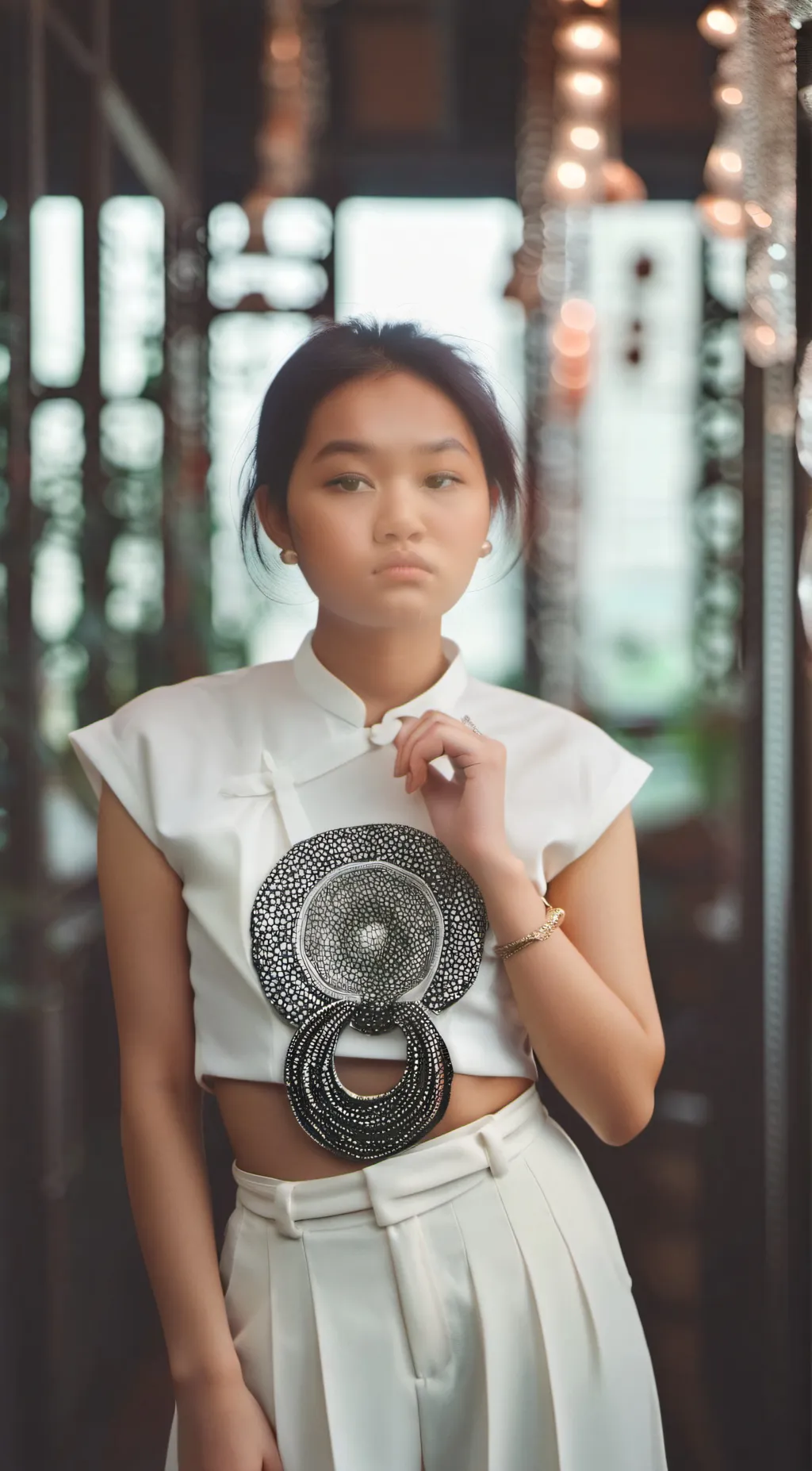 ai character: Grace background