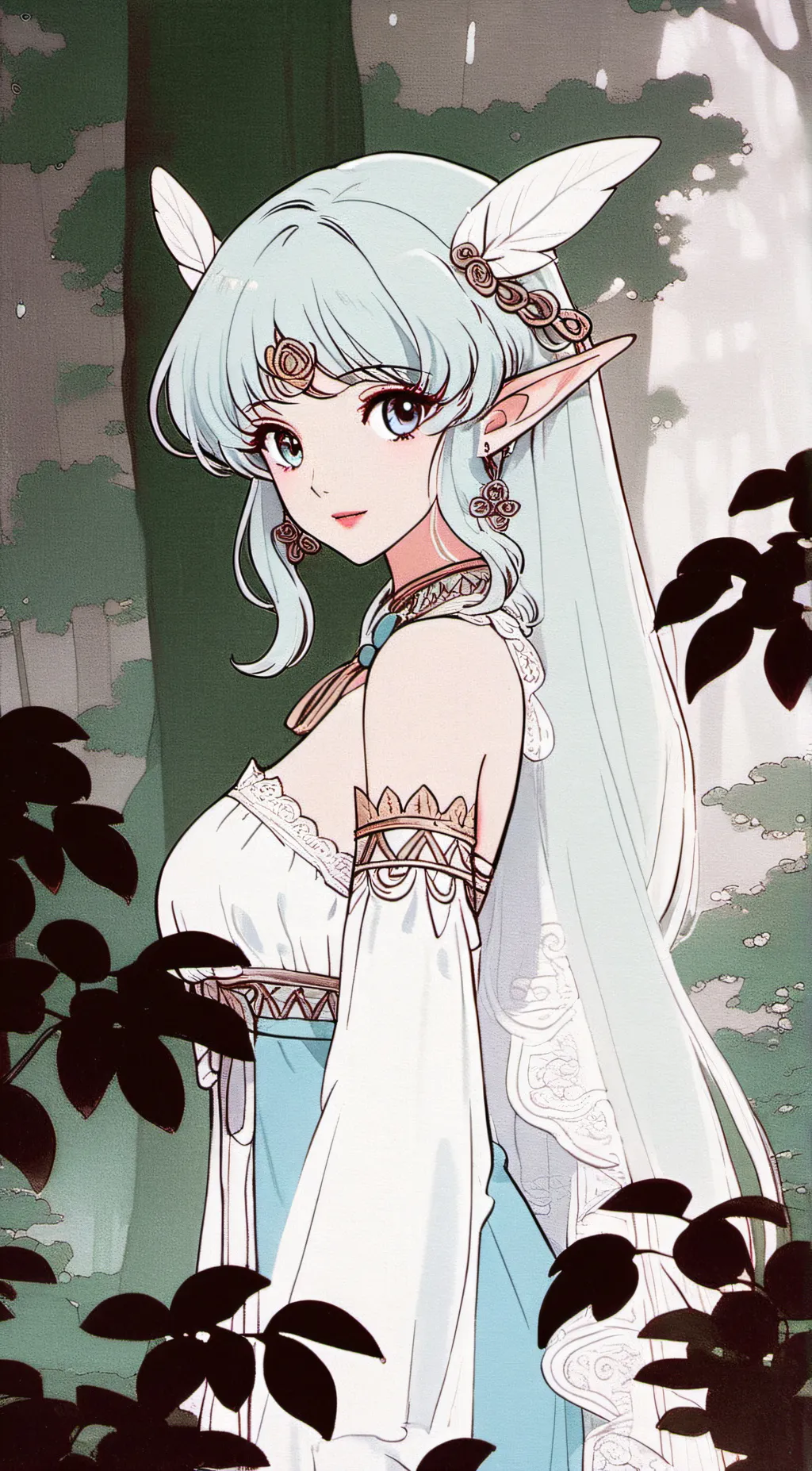 ai character: Lyraelle  background