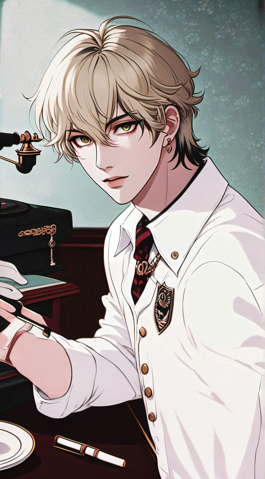 ai character: Vincent background