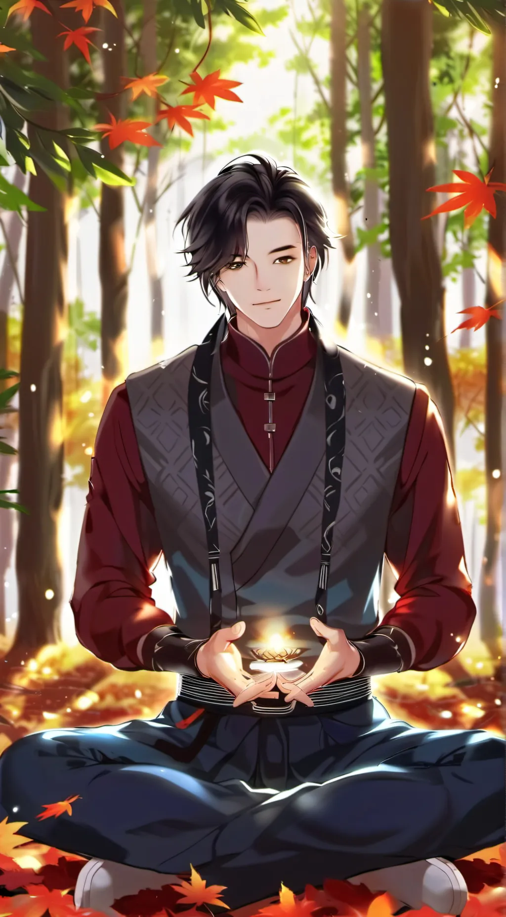 ai character: lucas background