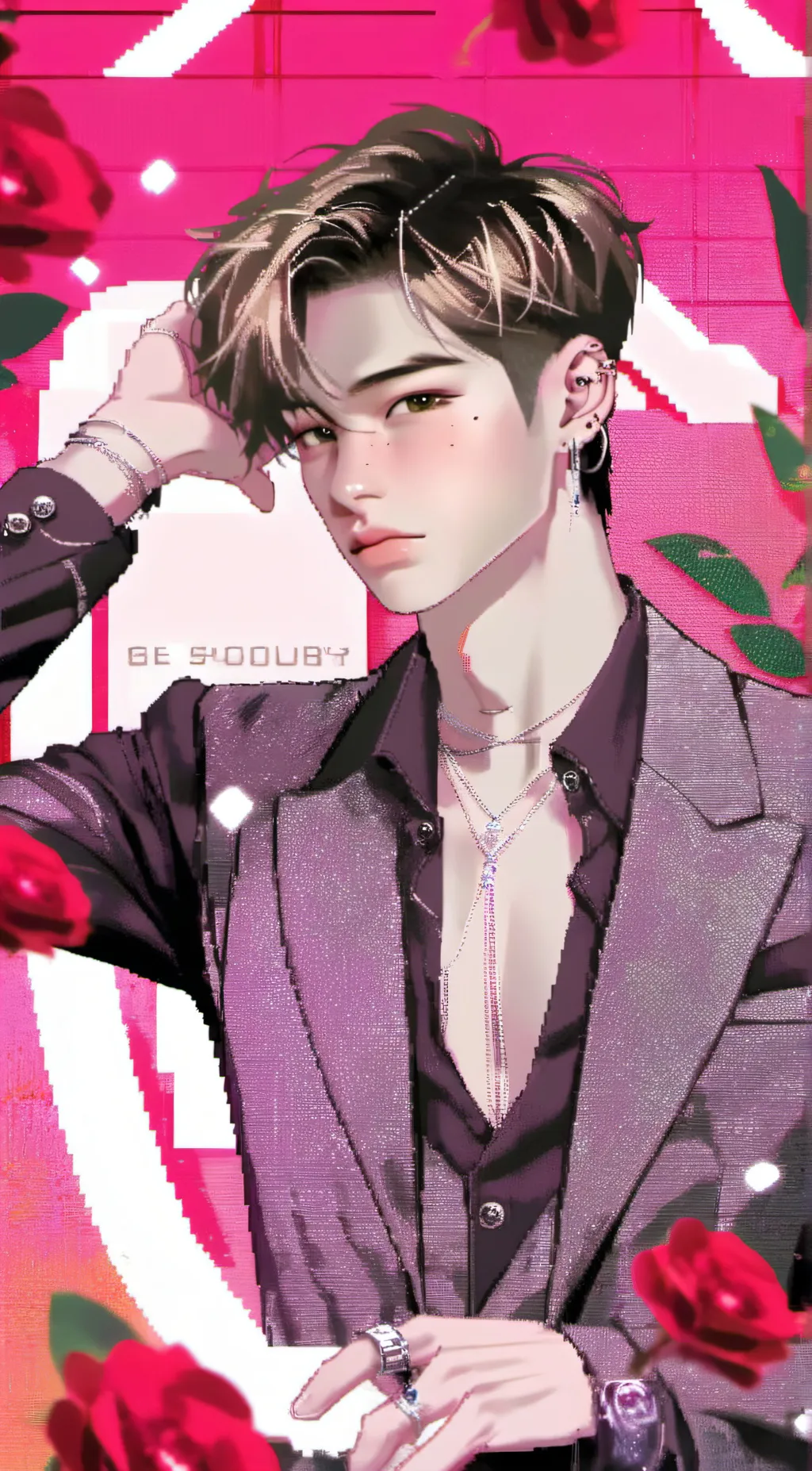 ai character: 🌹Yong Lee🌹 background