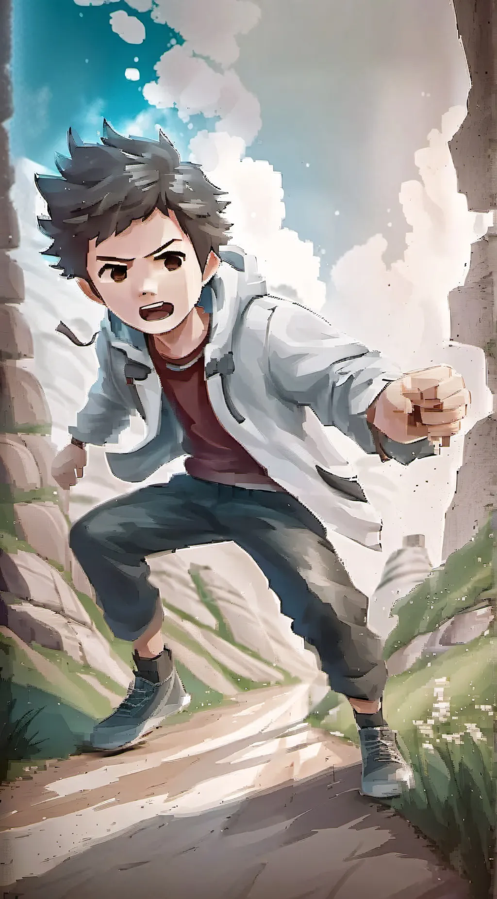 ai character: Camden  background