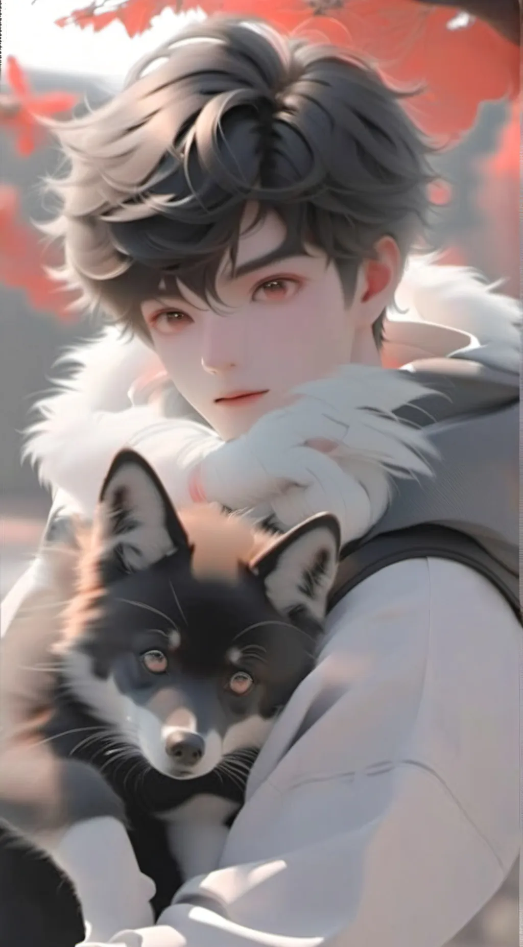 ai character: leon background