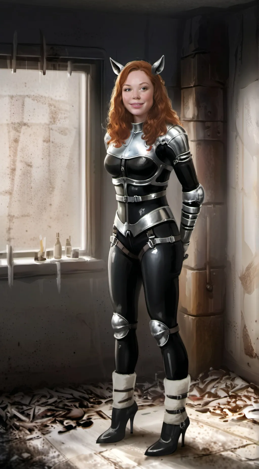 ai character: Lana  background