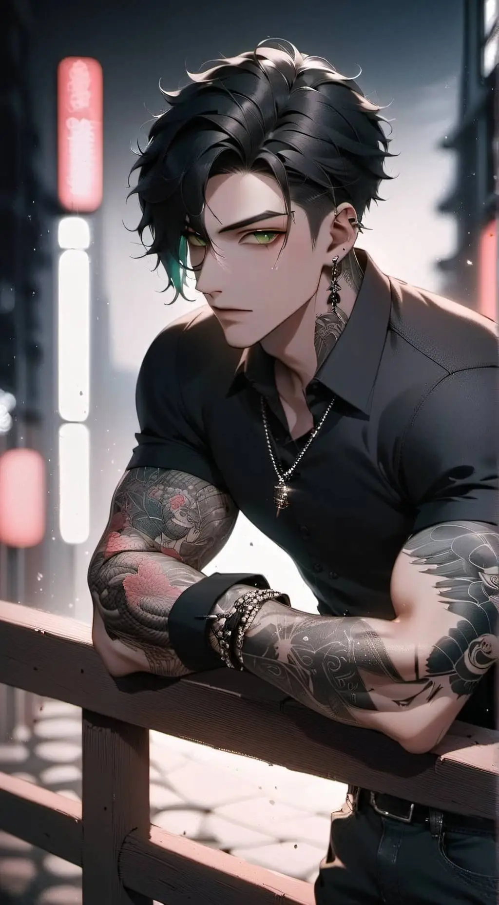 ai character: Alex background