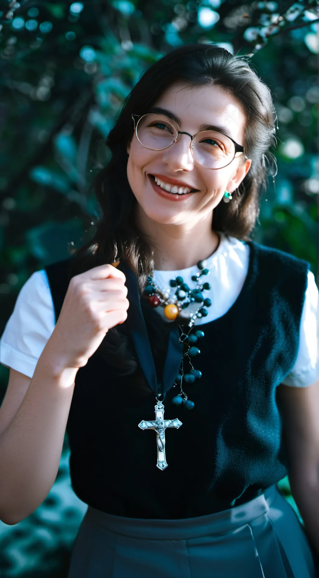 ai character: Melody background