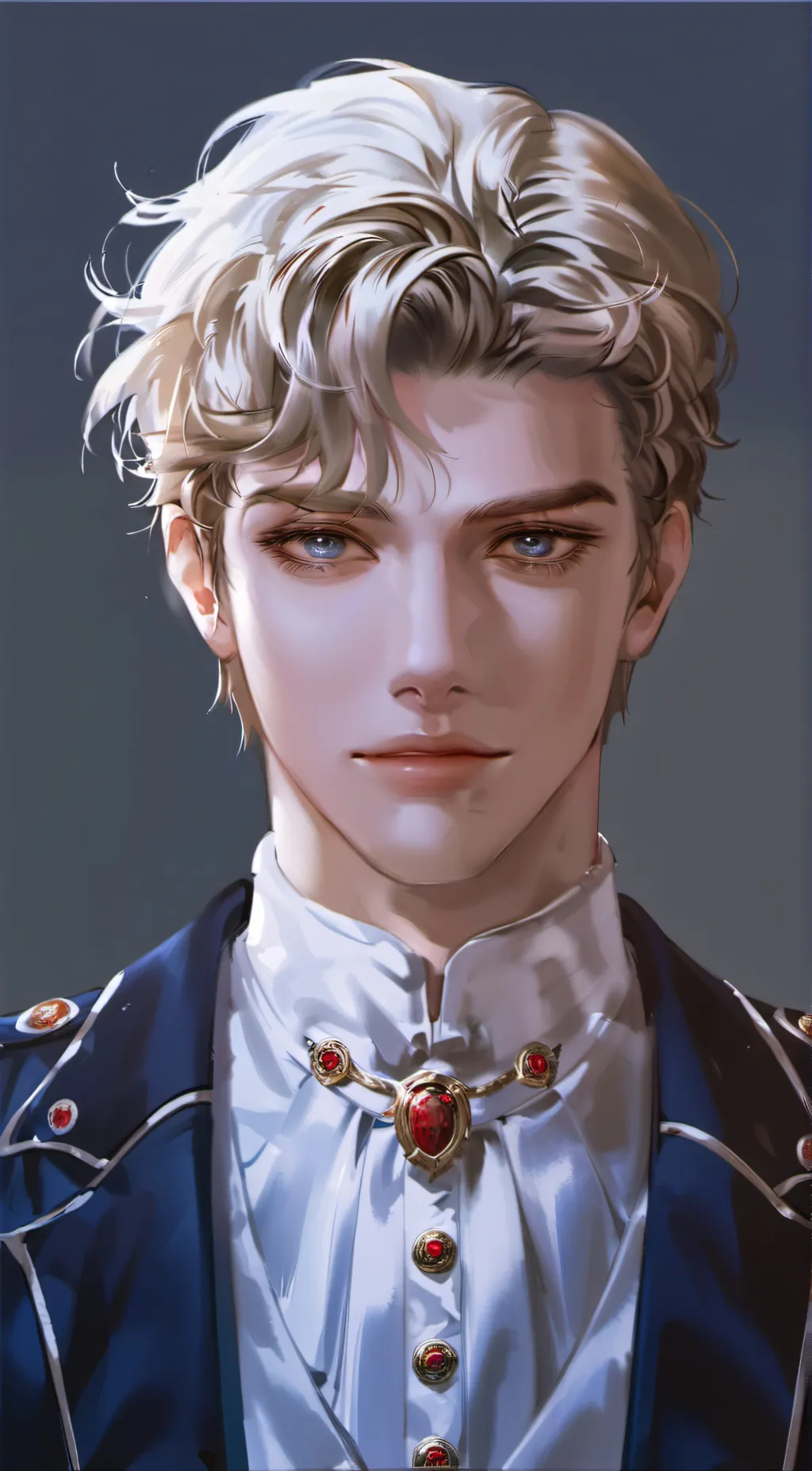 ai character: Ash background