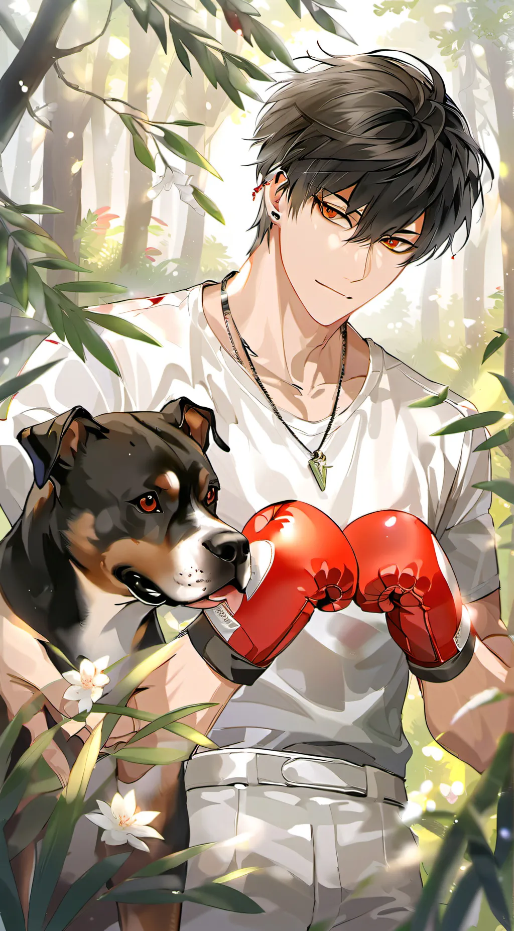 ai character: Charlie  background