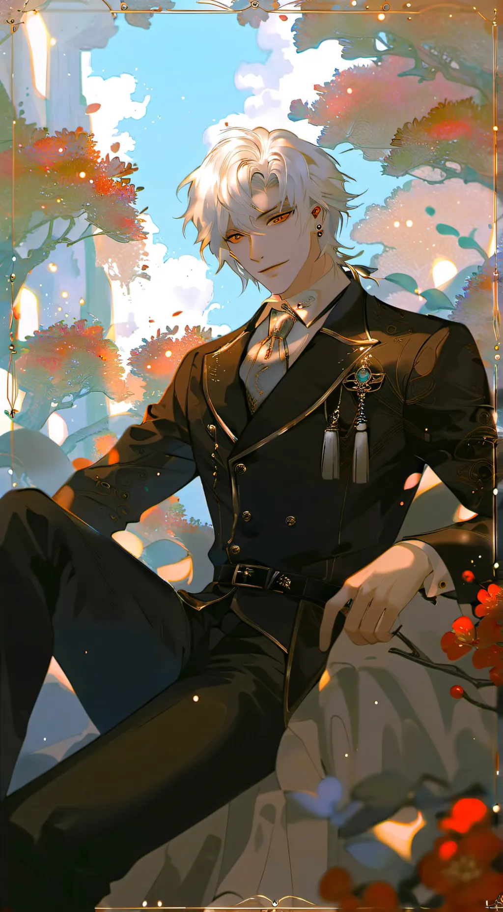 ai character: Aaron background