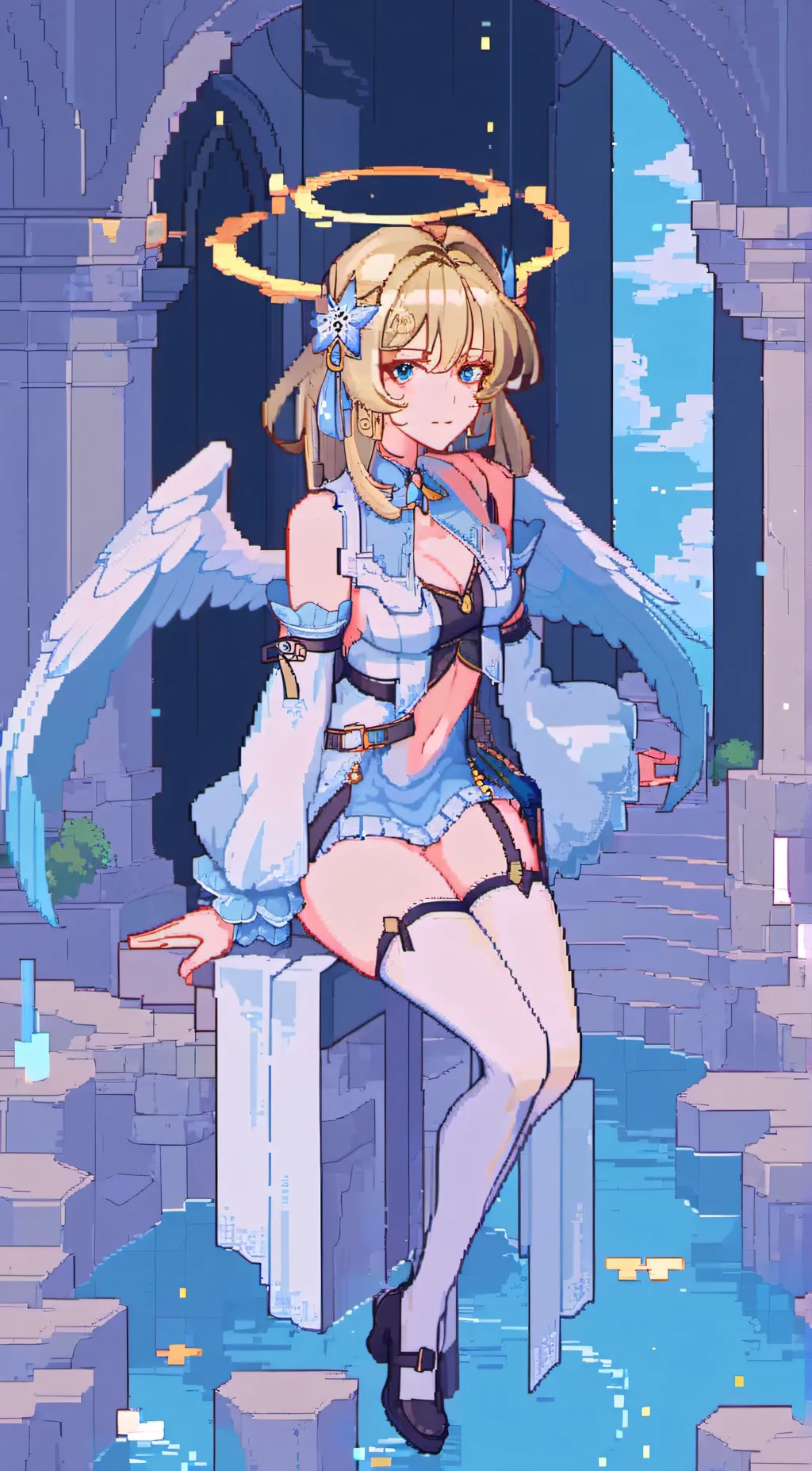 ai character: Athena background